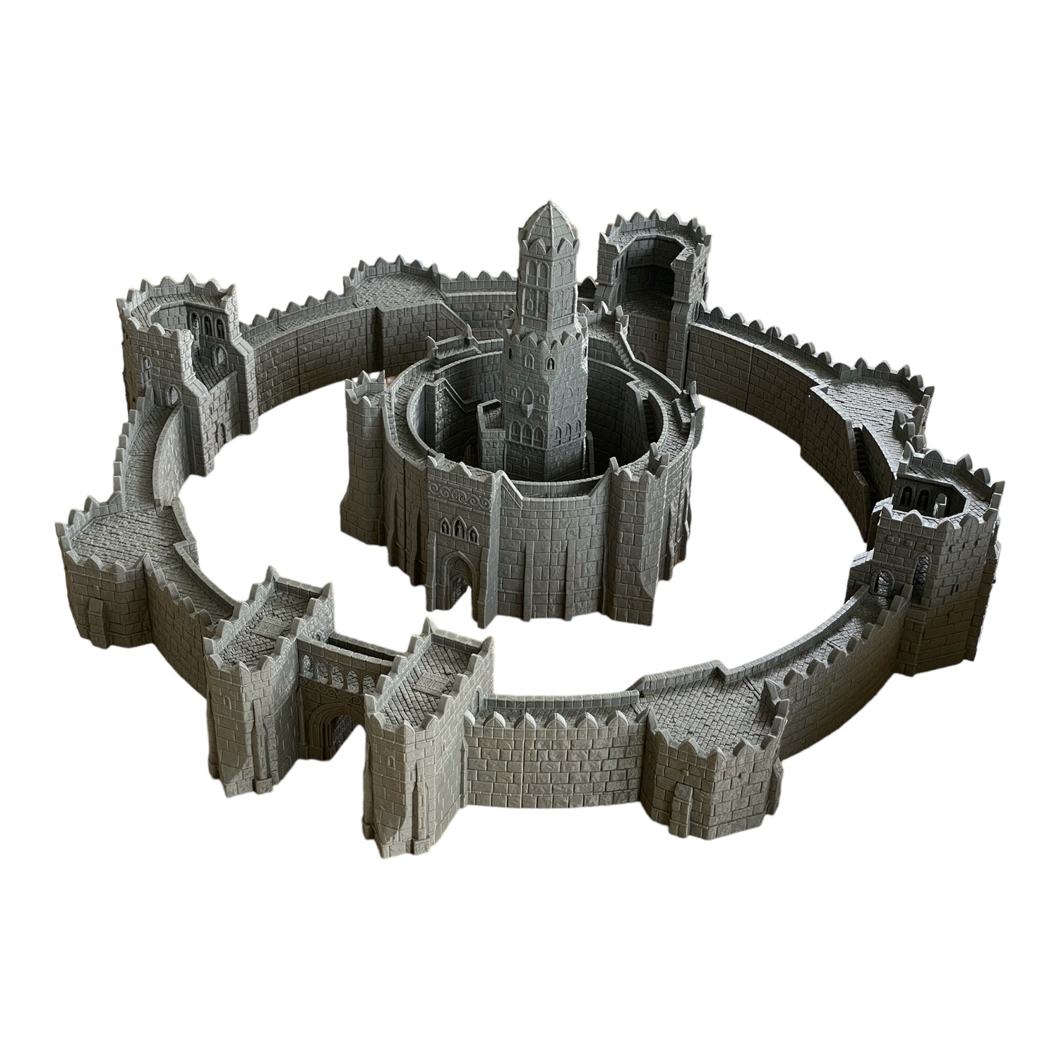 Kategoriebild für Tabletop Geländeteile. 3d gedrucktes Geländeteil Ivory City für 28mm Tabletop.