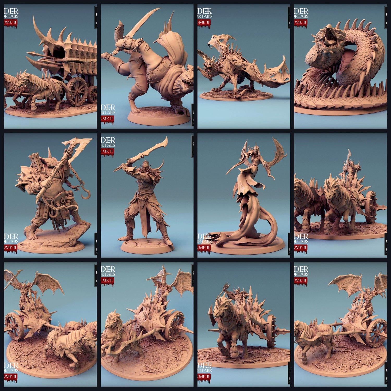 Dieses Bild ist das Kategoriebild für das Release 24_02: Order Immortalis – Volume 2 | Rescale Miniaturen