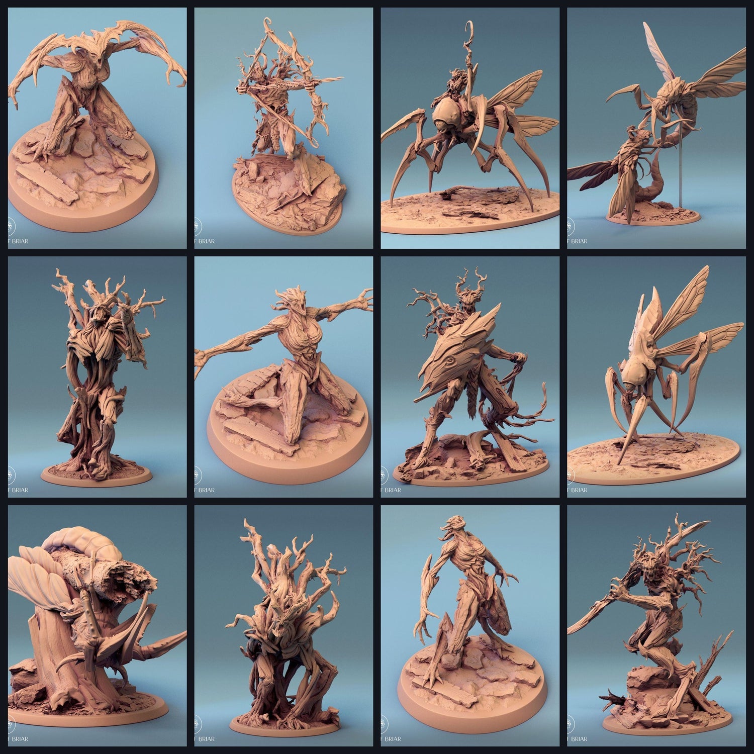 Dieses Bild ist das Kategoriebild für das Release 24_07: Curse of Briar — Woodfey, Golems & Skycutters