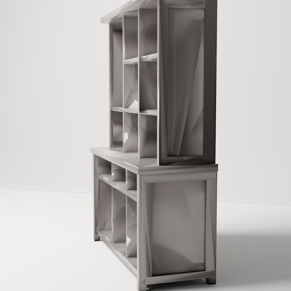 MyPortal 156 3: Diorama Einrichtung: Hoher Küchenschrank (Ref. 156D)