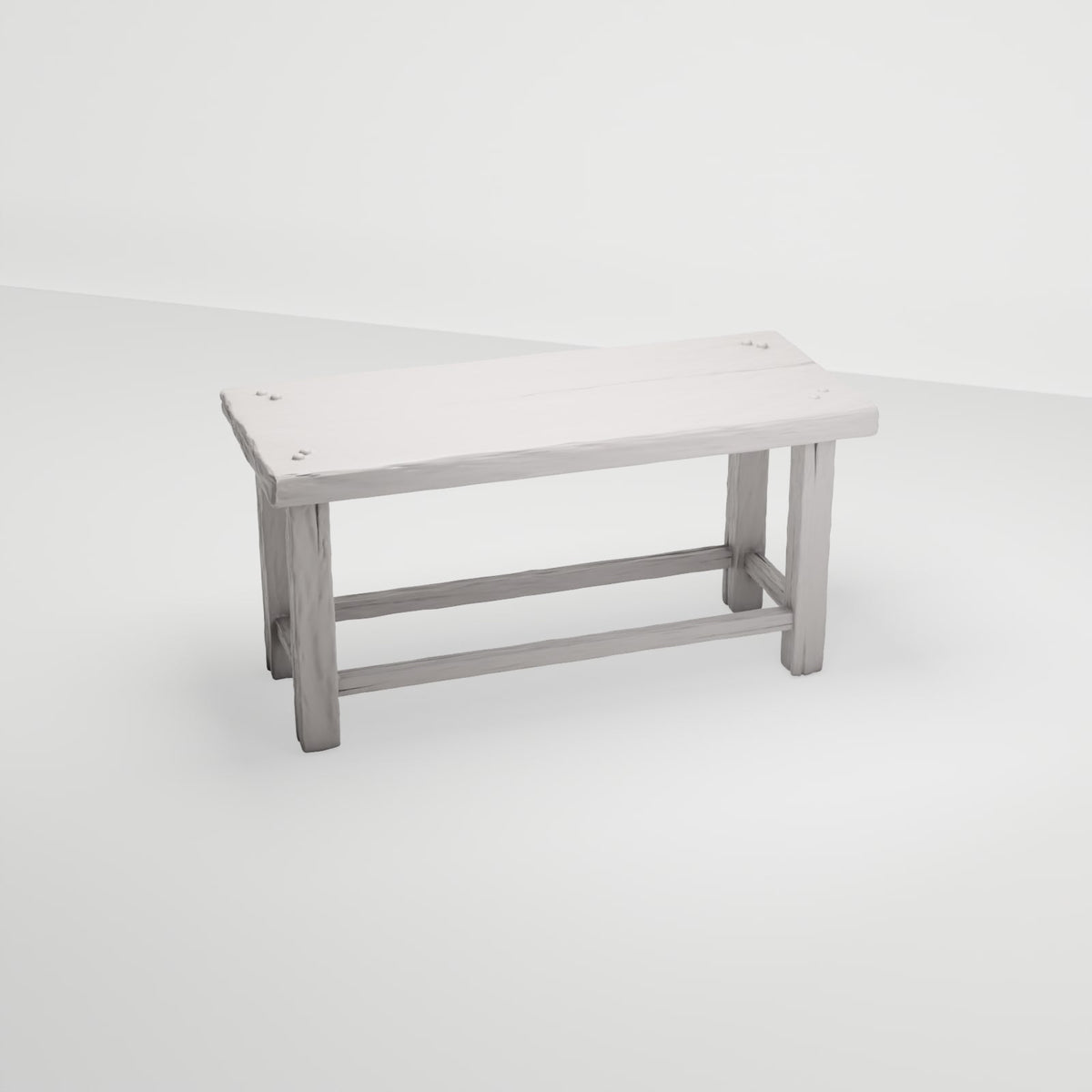 MyPortal 185 3: Diorama Möbel: Rustikaler Arbeitstisch aus Holz (Ref. 185D)