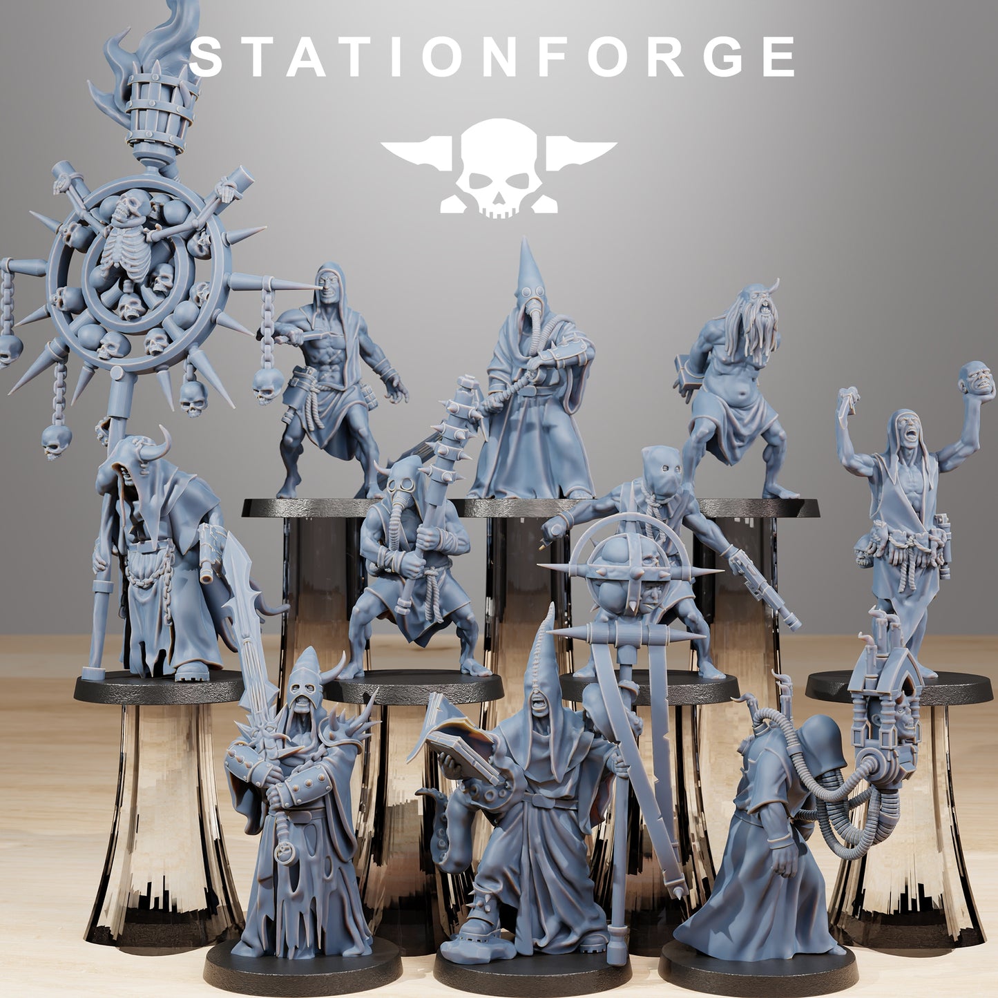 Produktfoto Tabletop 28mm The Printing Goes Ever On (TPGEO) 0: Corrupted Guard Fanatics
