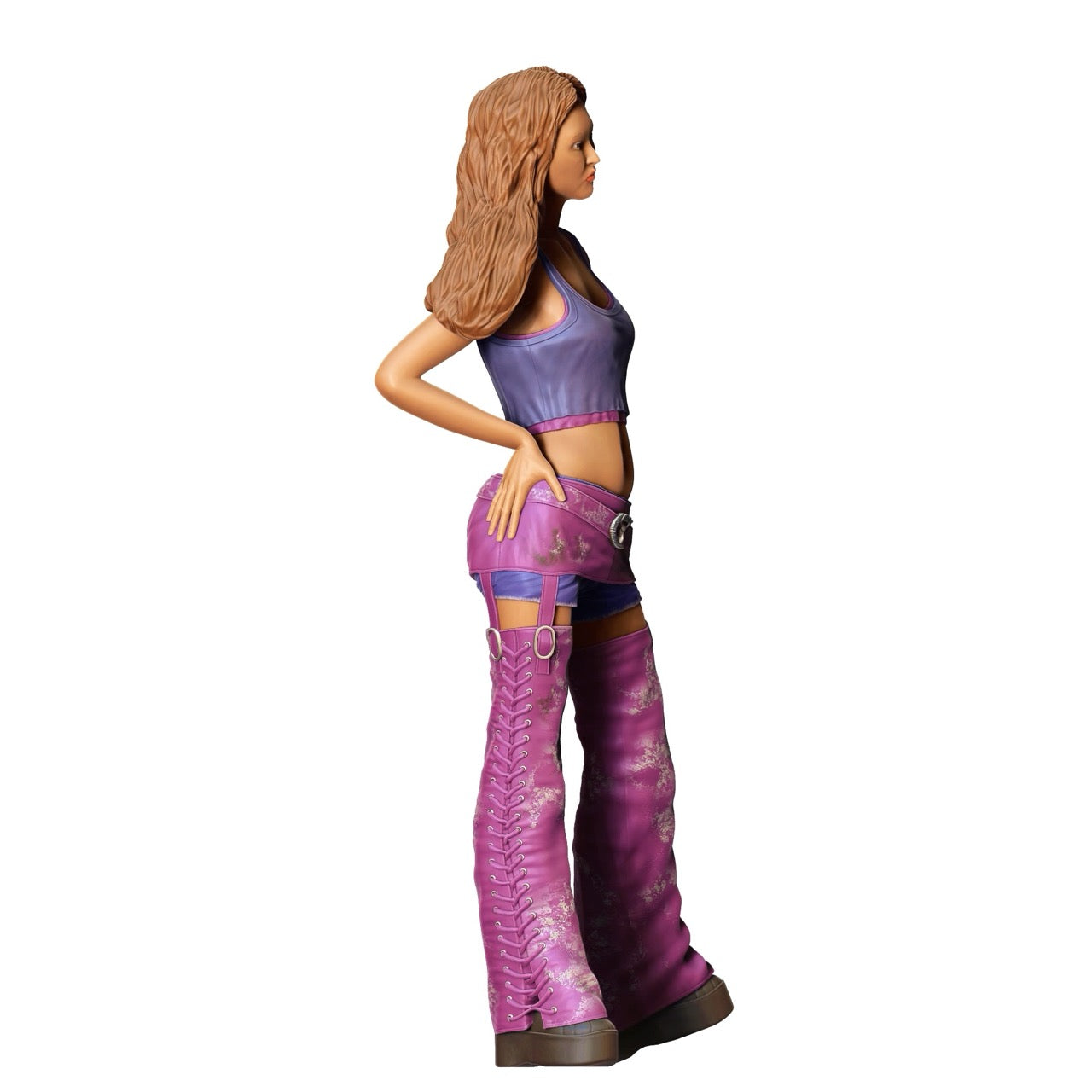 Miniatur Figur: Frau mit Top und langer Hose (Nr. 280)