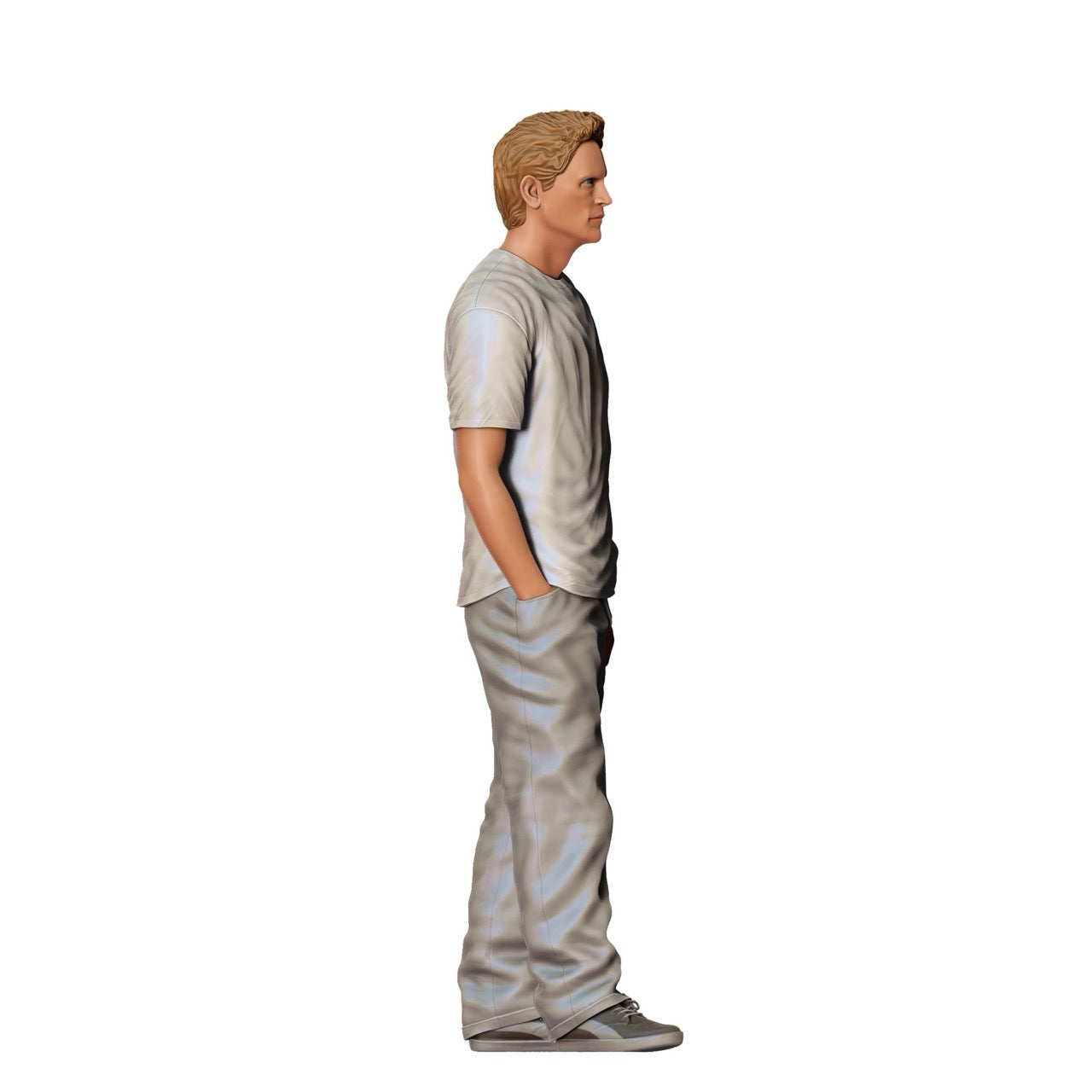Miniatur Figur: Mann mit Hemd und Jeans (Nr. 282)
