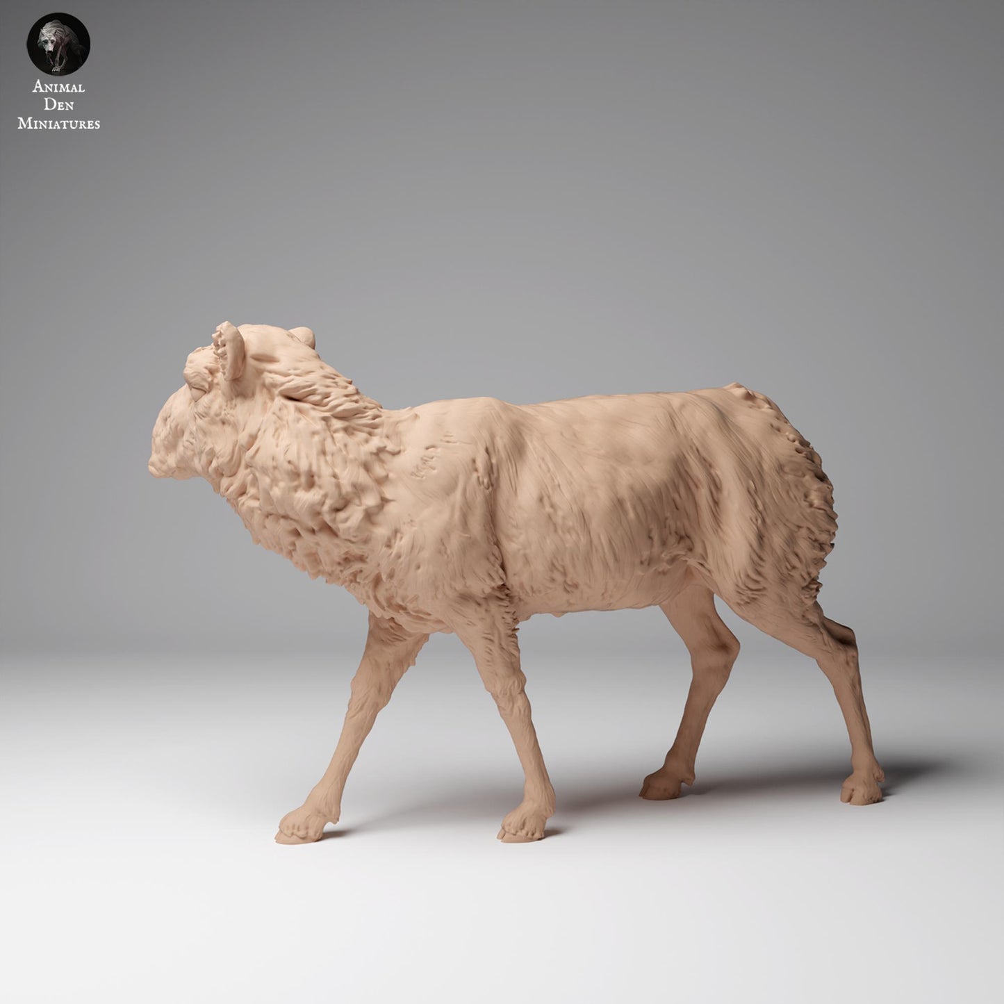 Produktfoto Tier Figur Diorama, Modellbau: 0: Wildtier Figur: Mongolische Saiga Antilope – Weibchen im Winterfell (Ref 24_12_14)