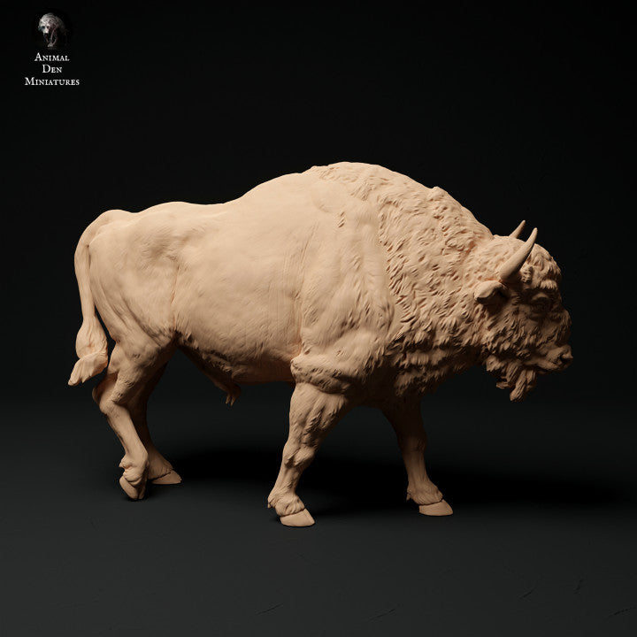 Produktfoto Tier Figur Diorama, Modellbau: 0: Bison Bulle gehend: Tiere aus Europa
