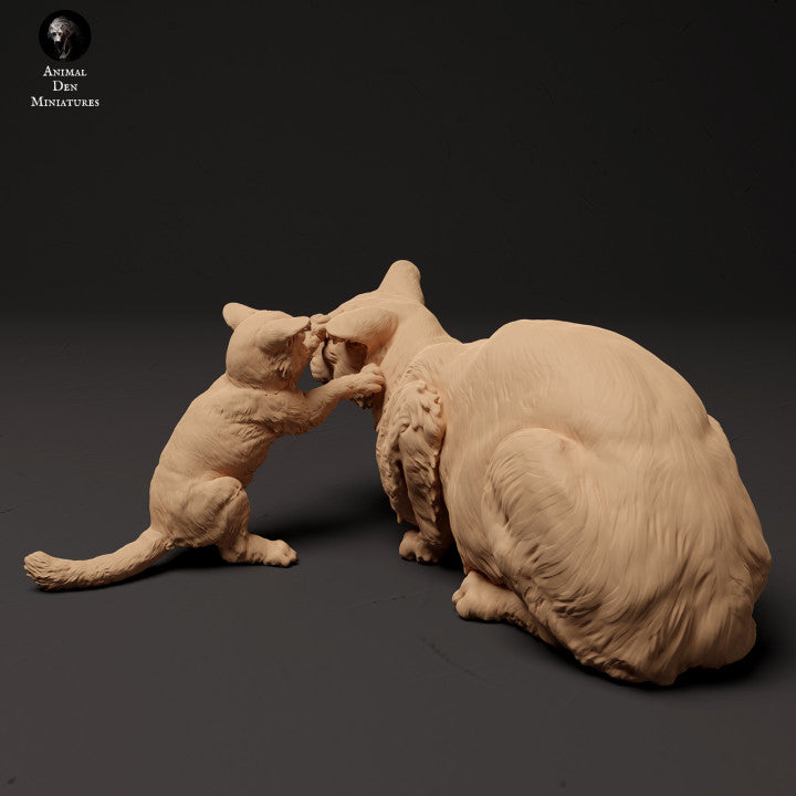 Produktfoto Tier Figur Diorama, Modellbau: 0: Schottische Wildkatze: Tiere aus Nordeuropa