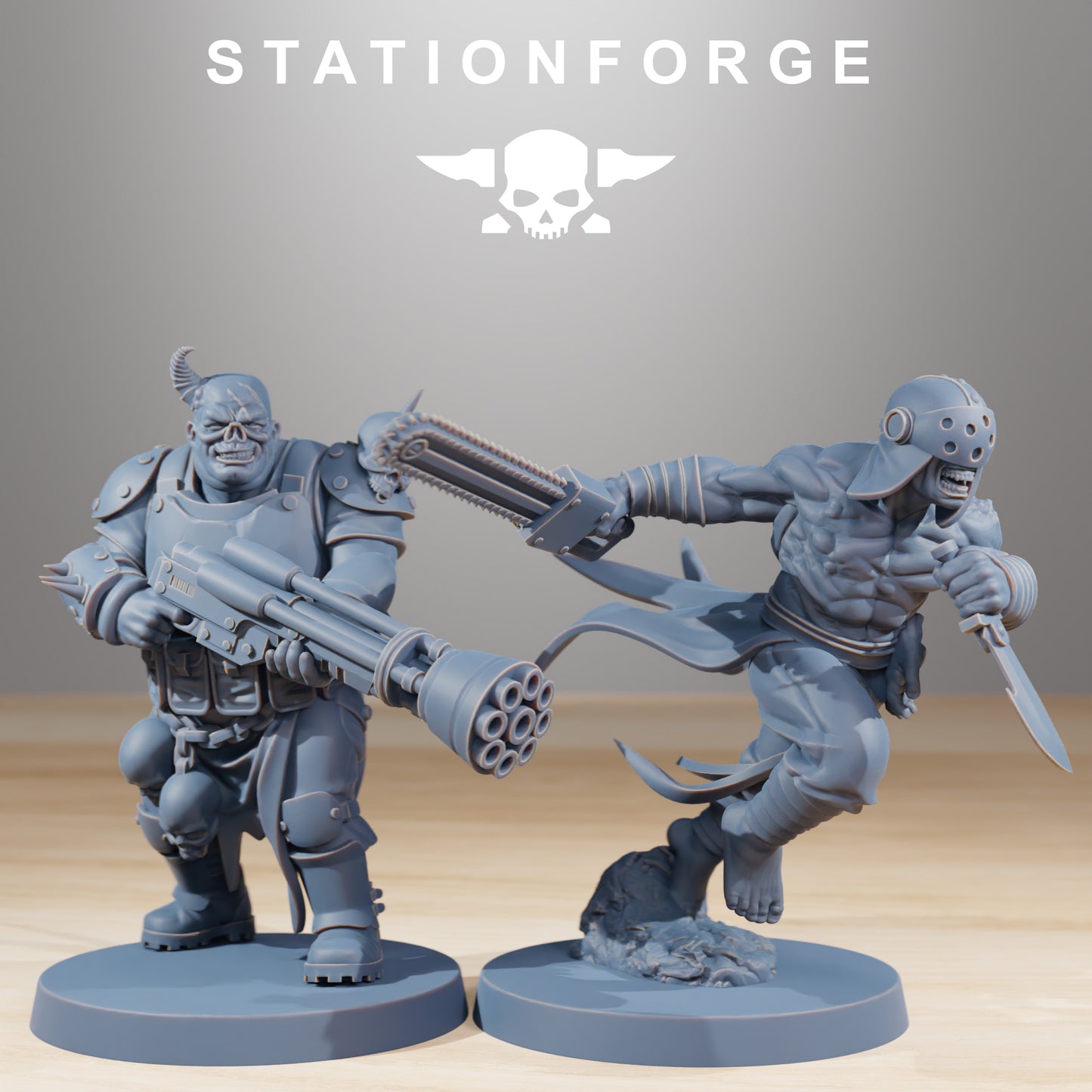 Produktfoto Tabletop 28mm The Printing Goes Ever On (TPGEO) 0: Corrupted Guard Nomads