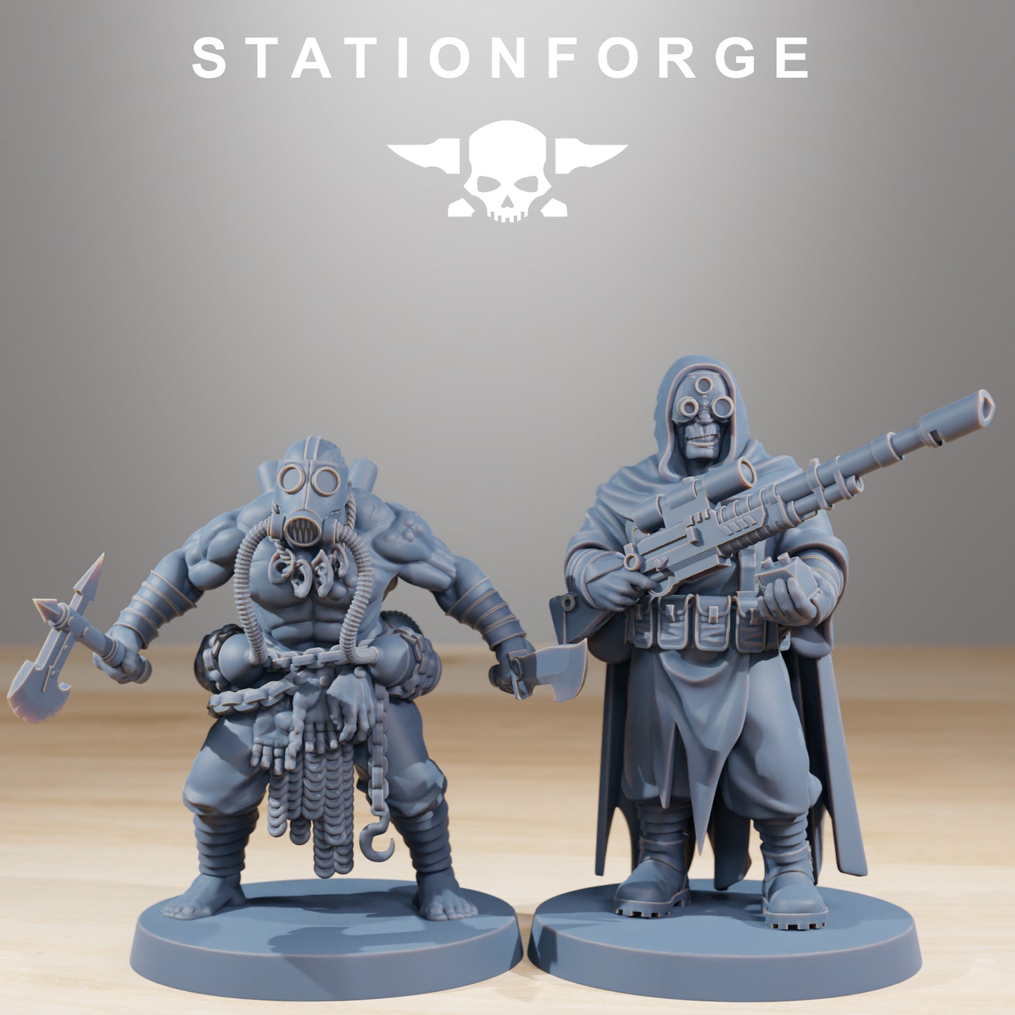 Produktfoto Tabletop 28mm The Printing Goes Ever On (TPGEO) 0: Corrupted Guard Nomads