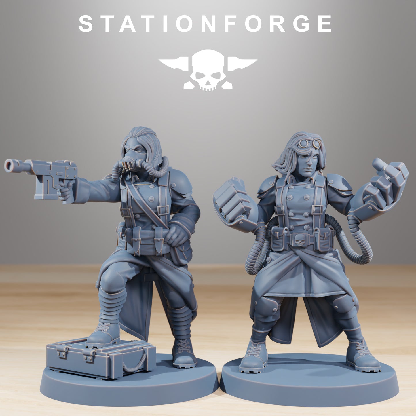 Produktfoto Tabletop 28mm The Printing Goes Ever On (TPGEO) 0: GrimGuard Sisters of War
