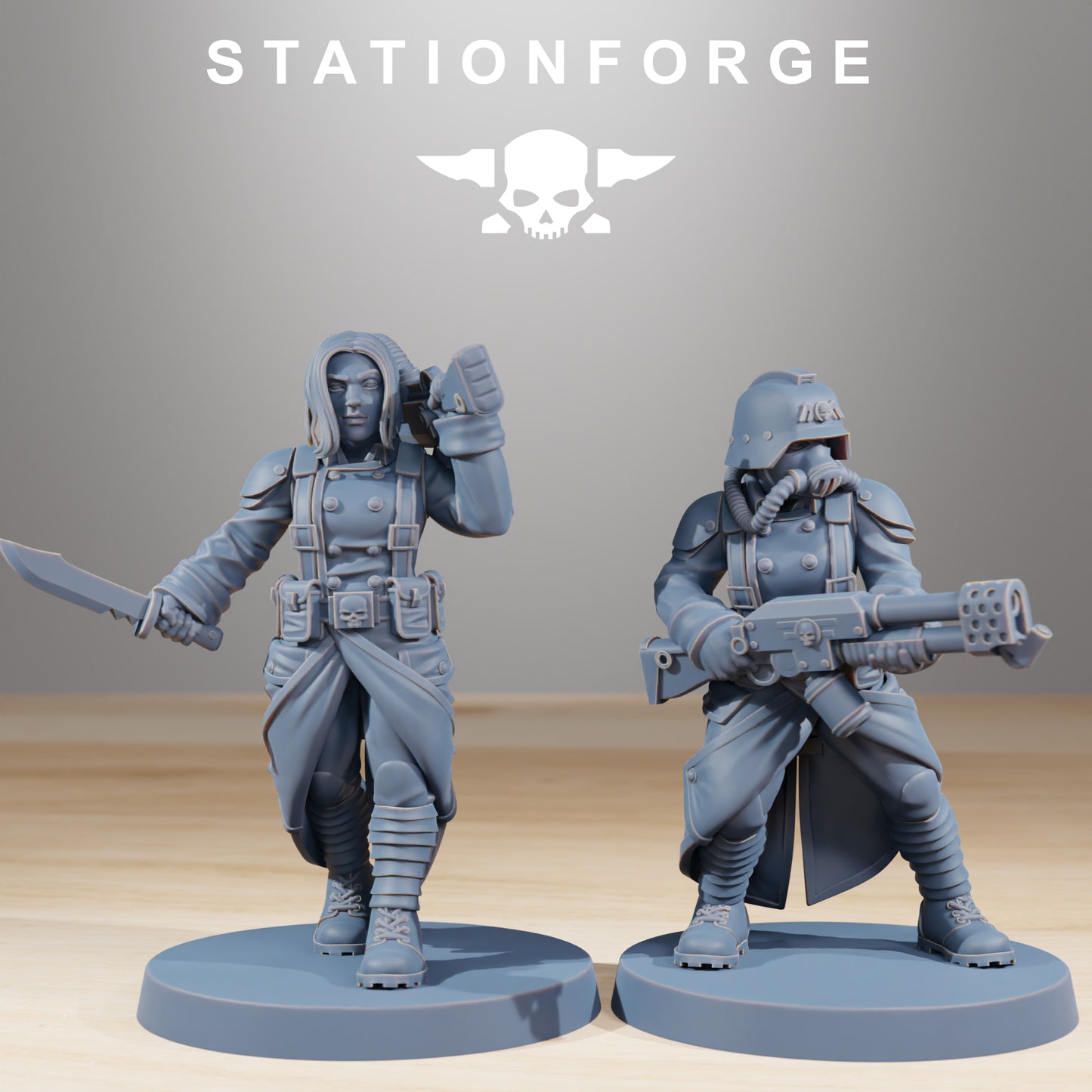 Produktfoto Tabletop 28mm The Printing Goes Ever On (TPGEO) 0: GrimGuard Sisters of War