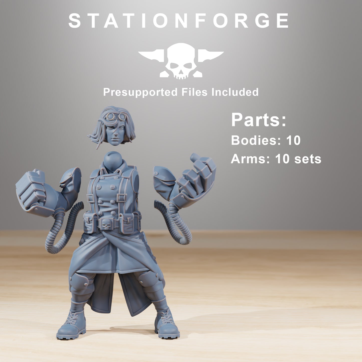 Produktfoto Tabletop 28mm The Printing Goes Ever On (TPGEO) 0: GrimGuard Sisters of War