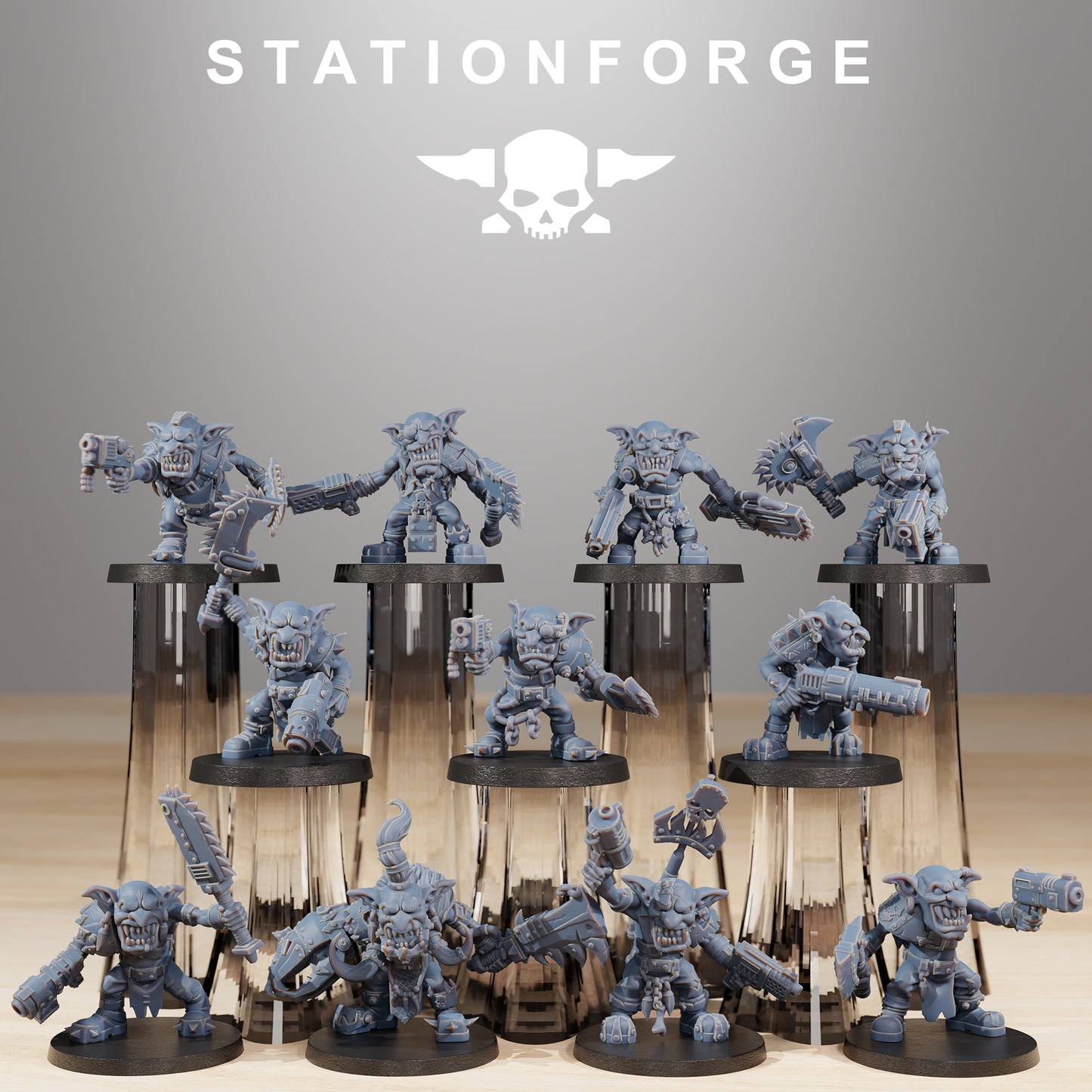 Produktfoto Tabletop 28mm The Printing Goes Ever On (TPGEO) 0: Gobs Berserkers