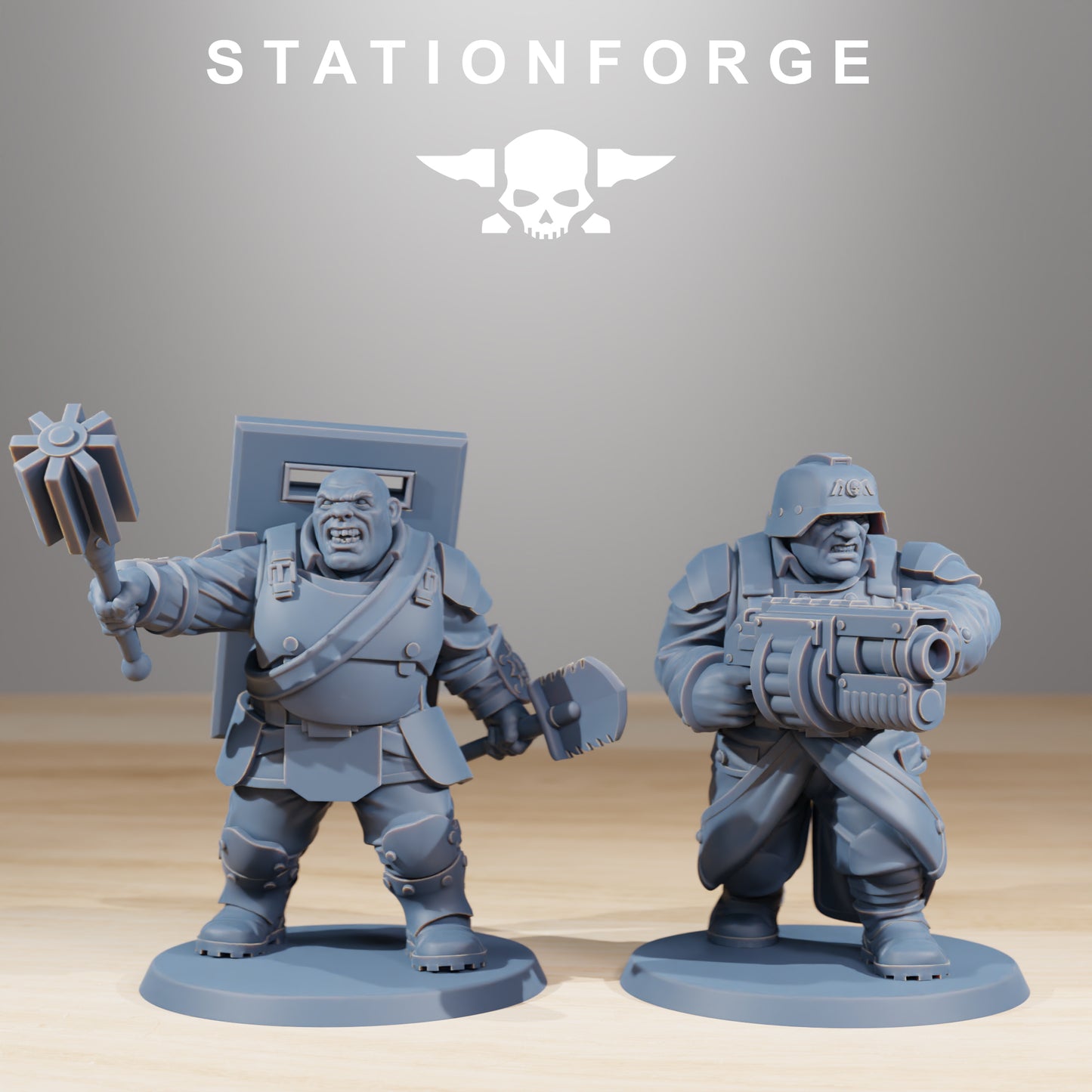 Produktfoto Tabletop 28mm The Printing Goes Ever On (TPGEO) 0: GrimGuard Mutants