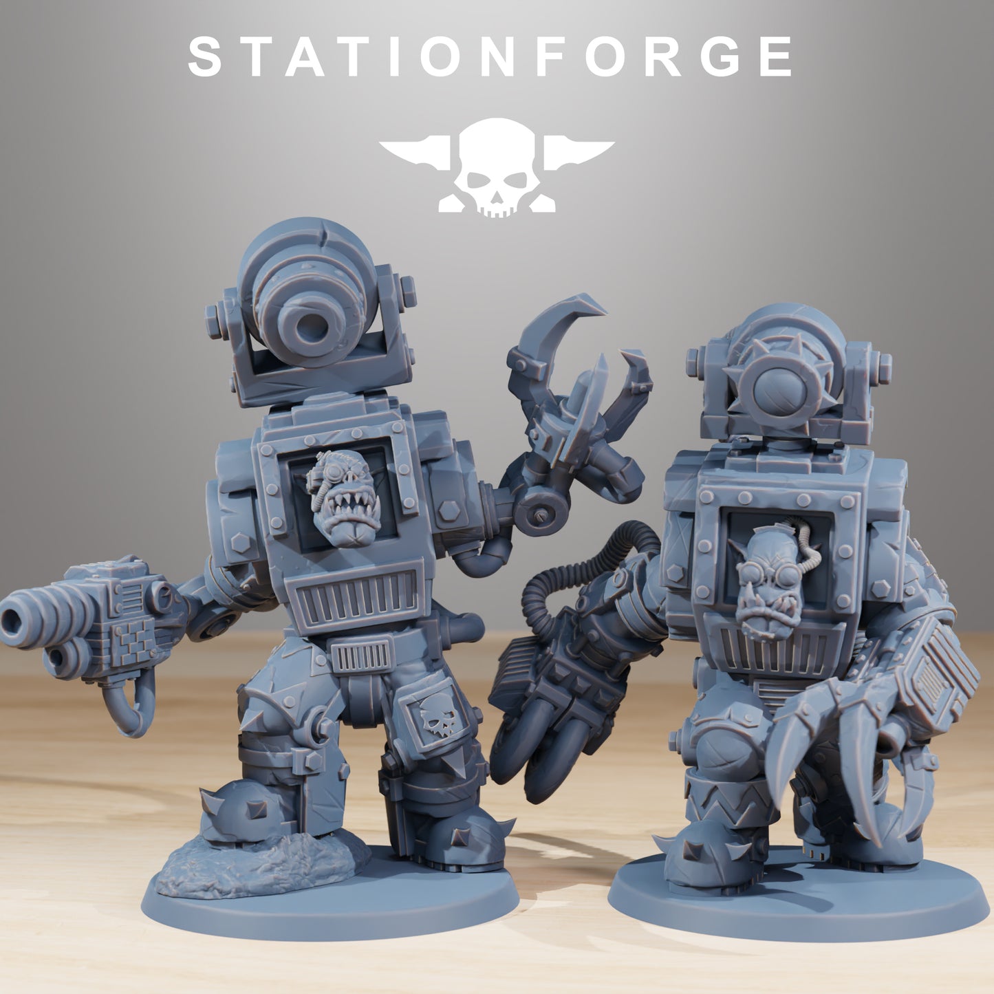 Produktfoto Tabletop 28mm The Printing Goes Ever On (TPGEO) 0: Orkaz Steelbrutes