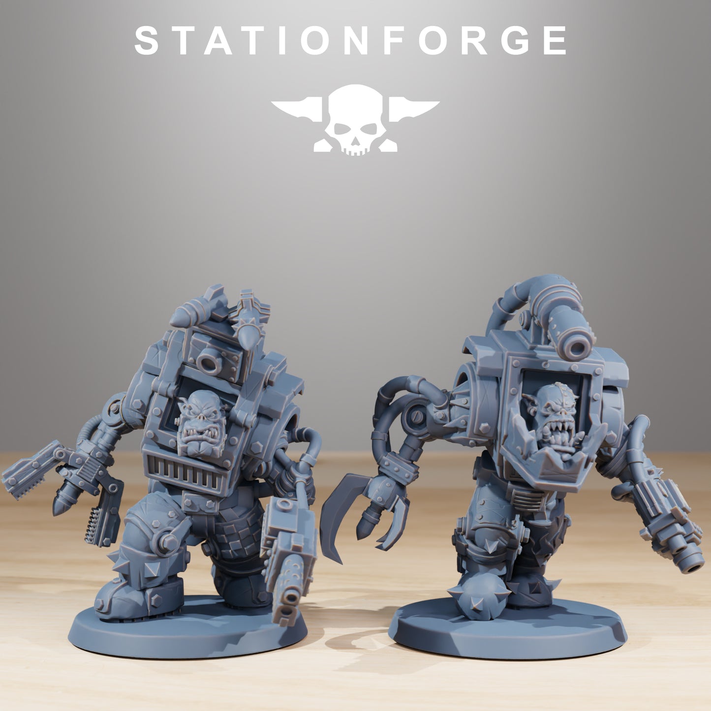 Produktfoto Tabletop 28mm The Printing Goes Ever On (TPGEO) 0: Orkaz Steelbrutes