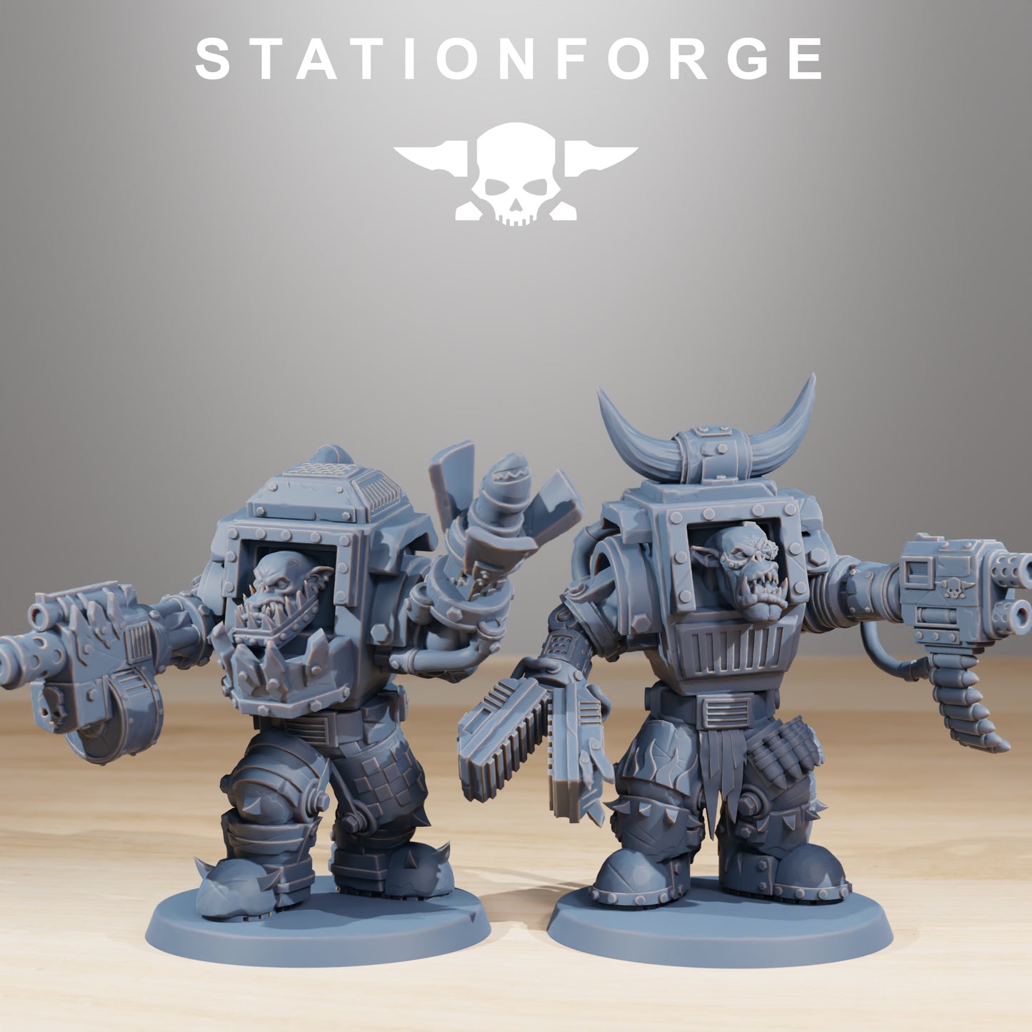 Produktfoto Tabletop 28mm The Printing Goes Ever On (TPGEO) 0: Orkaz Steelbrutes