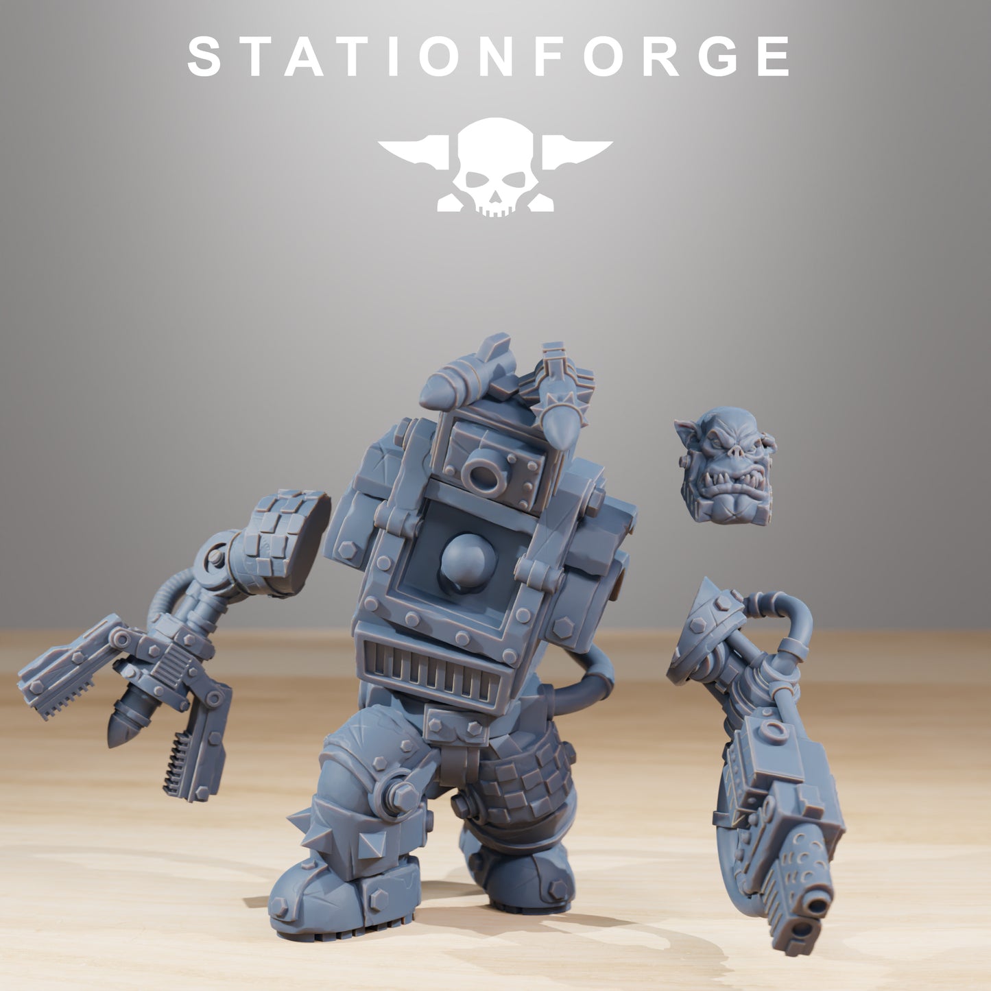 Produktfoto Tabletop 28mm The Printing Goes Ever On (TPGEO) 0: Orkaz Steelbrutes