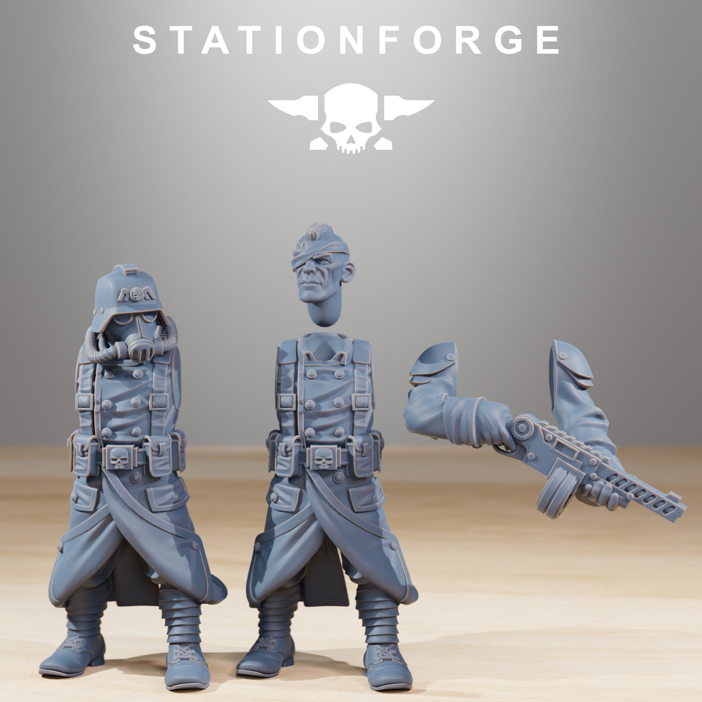 Produktfoto Tabletop 28mm The Printing Goes Ever On (TPGEO) 0: GrimGuard Combatants