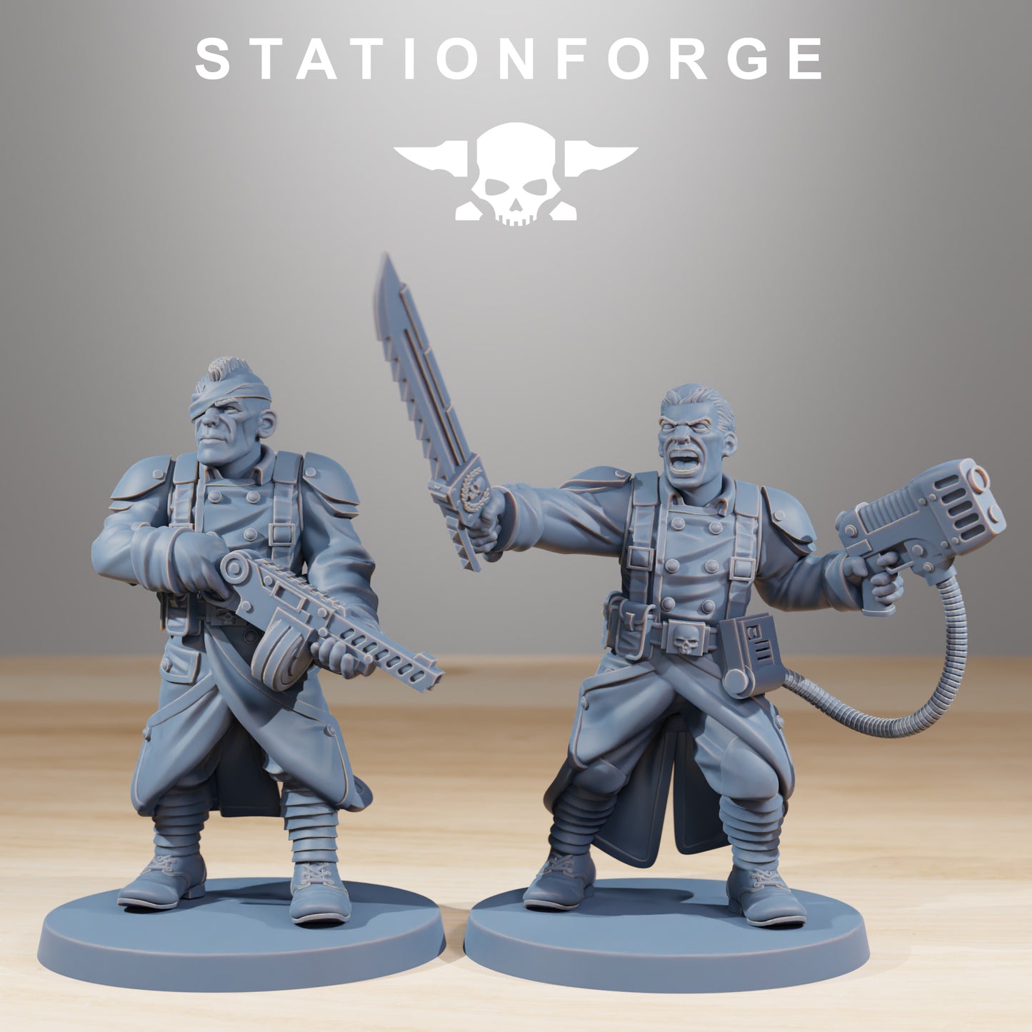Produktfoto Tabletop 28mm The Printing Goes Ever On (TPGEO) 0: GrimGuard Combatants