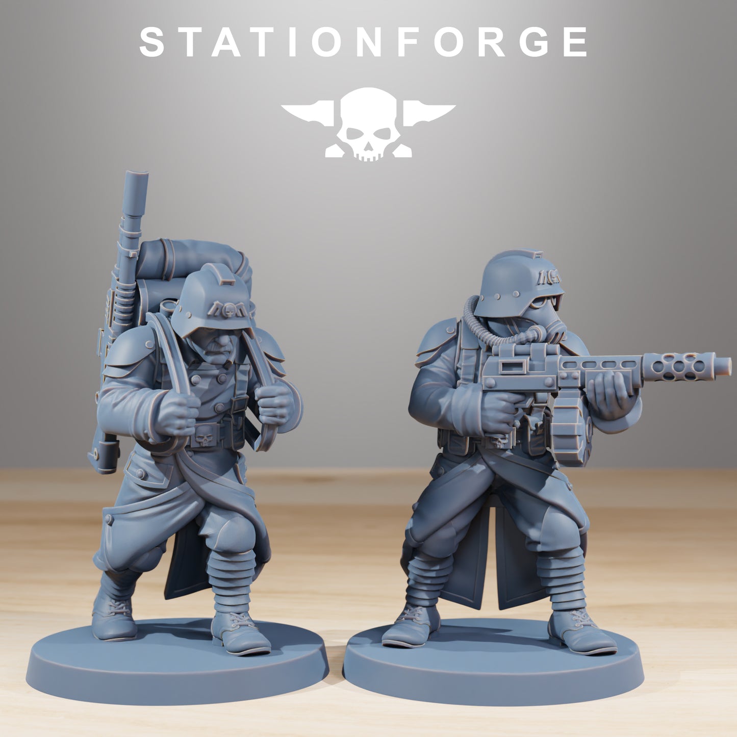 Produktfoto Tabletop 28mm The Printing Goes Ever On (TPGEO) 0: GrimGuard Combatants
