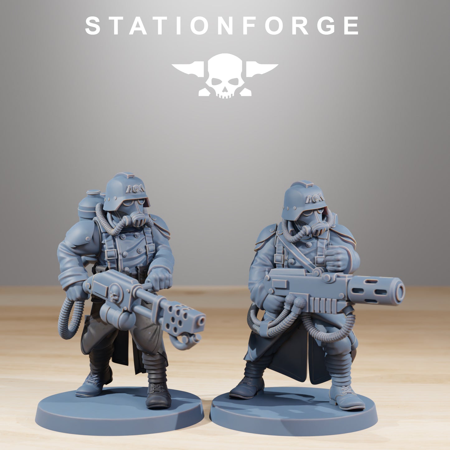 Produktfoto Tabletop 28mm The Printing Goes Ever On (TPGEO) 0: GrimGuard Combatants