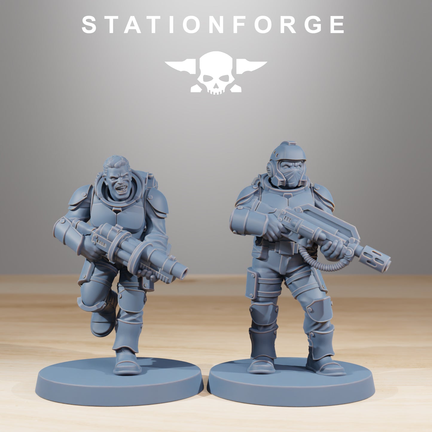 Produktfoto Tabletop 28mm The Printing Goes Ever On (TPGEO) 0: Vaskar Infantry Builder Kit