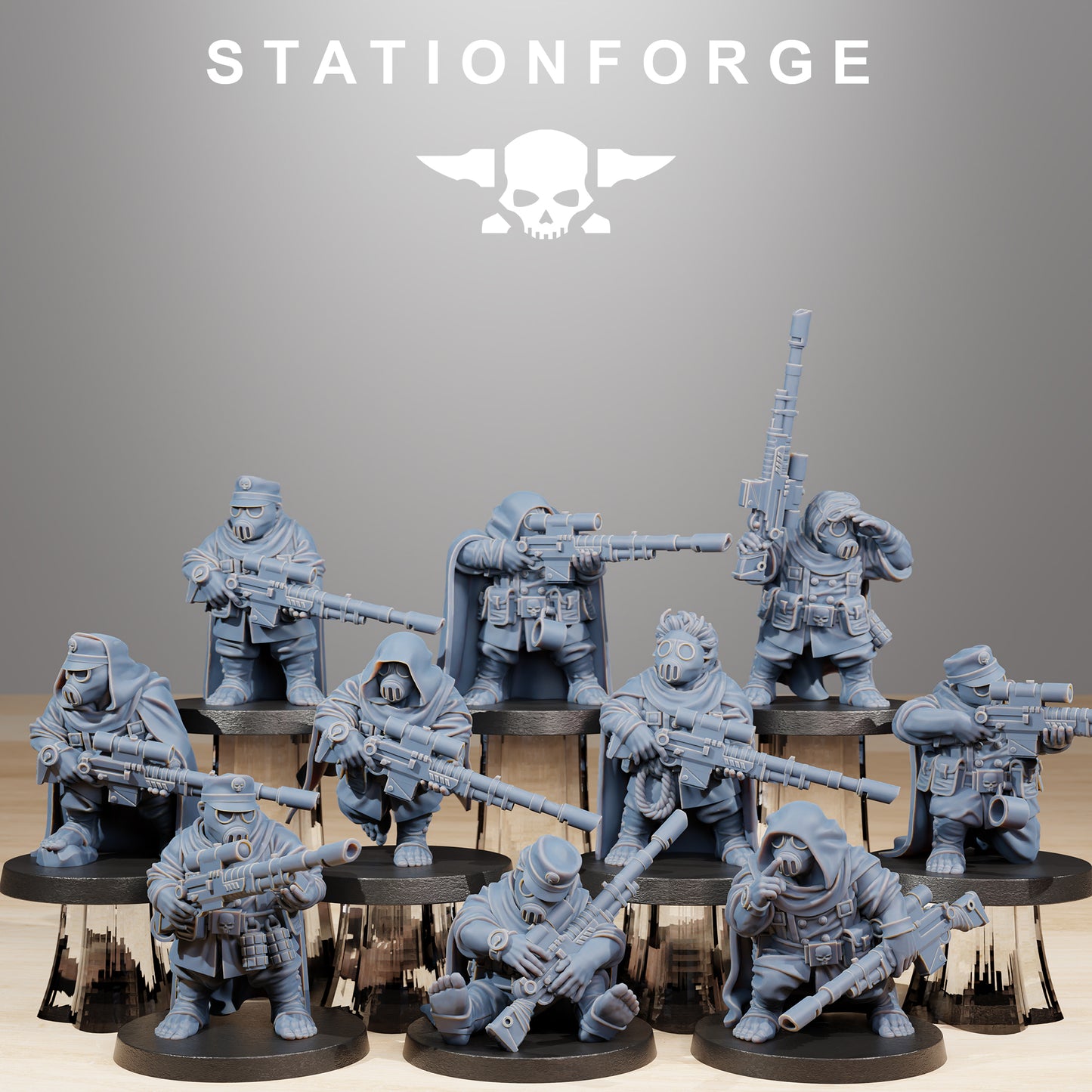 Produktfoto Tabletop 28mm The Printing Goes Ever On (TPGEO) 0: GrimGuard Skulldarts
