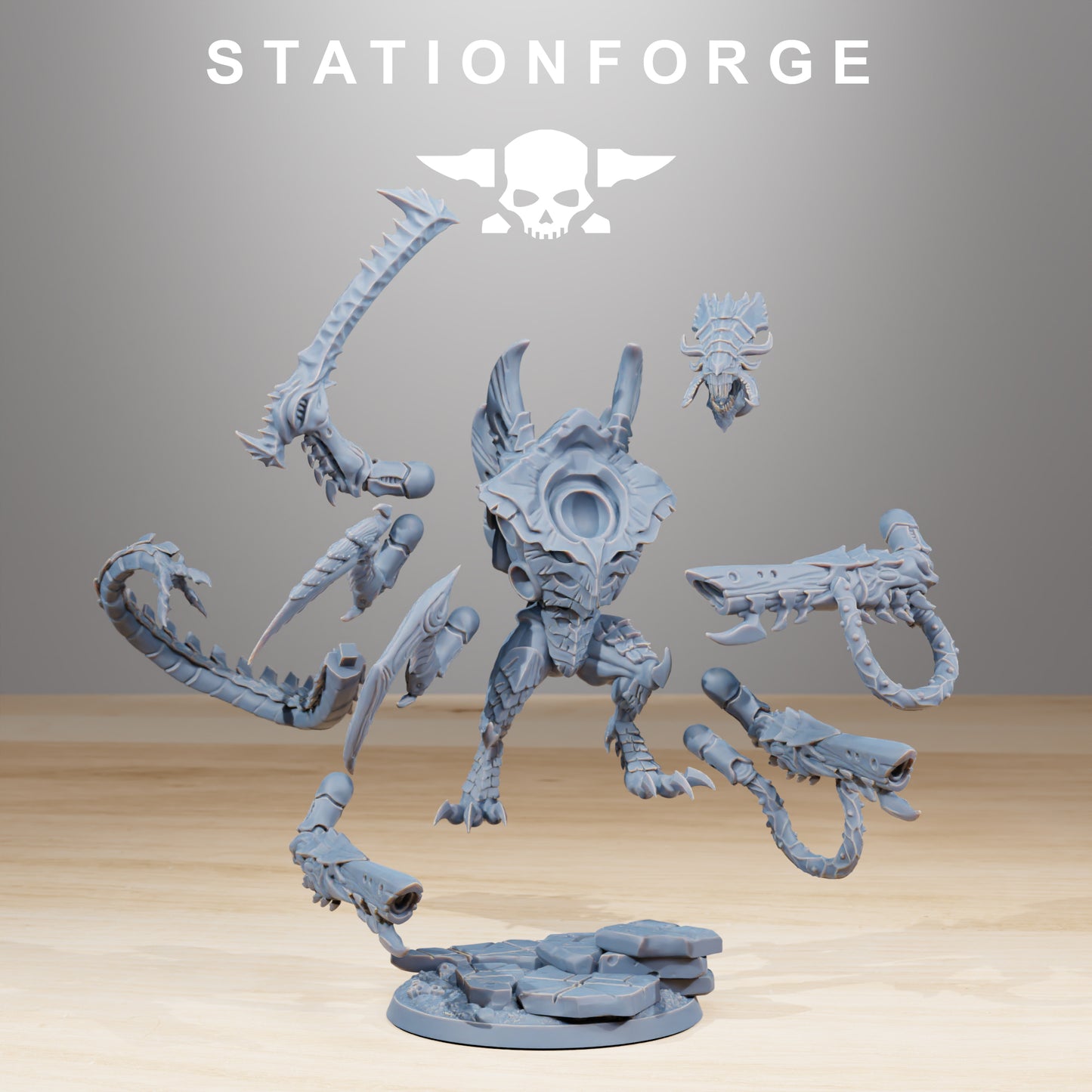 Produktfoto Tabletop 28mm The Printing Goes Ever On (TPGEO) 0: Xenarid Nyxar