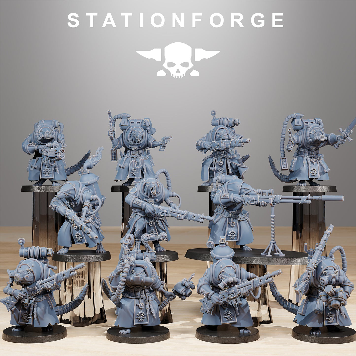 Produktfoto Tabletop 28mm The Printing Goes Ever On (TPGEO) 0: Raticus Grunts