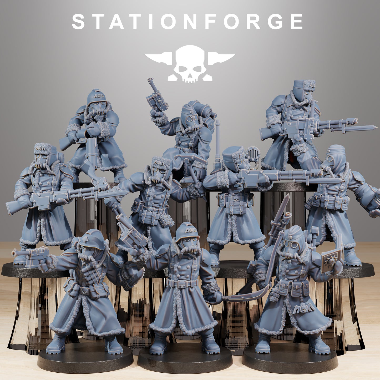 Produktfoto Tabletop 28mm The Printing Goes Ever On (TPGEO) 0: GrimGuard Frostwatch
