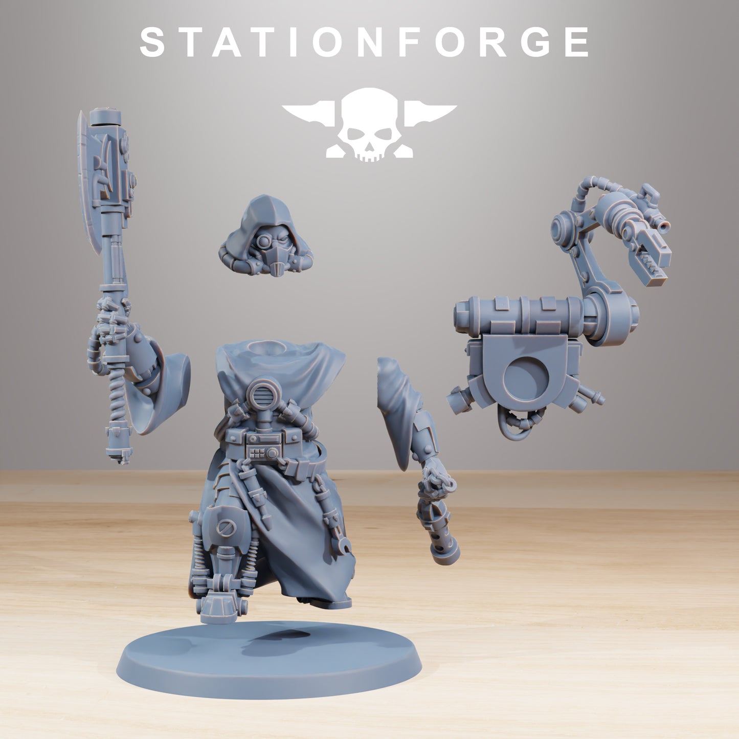Produktfoto Tabletop 28mm The Printing Goes Ever On (TPGEO) 0: Scavenger Commander