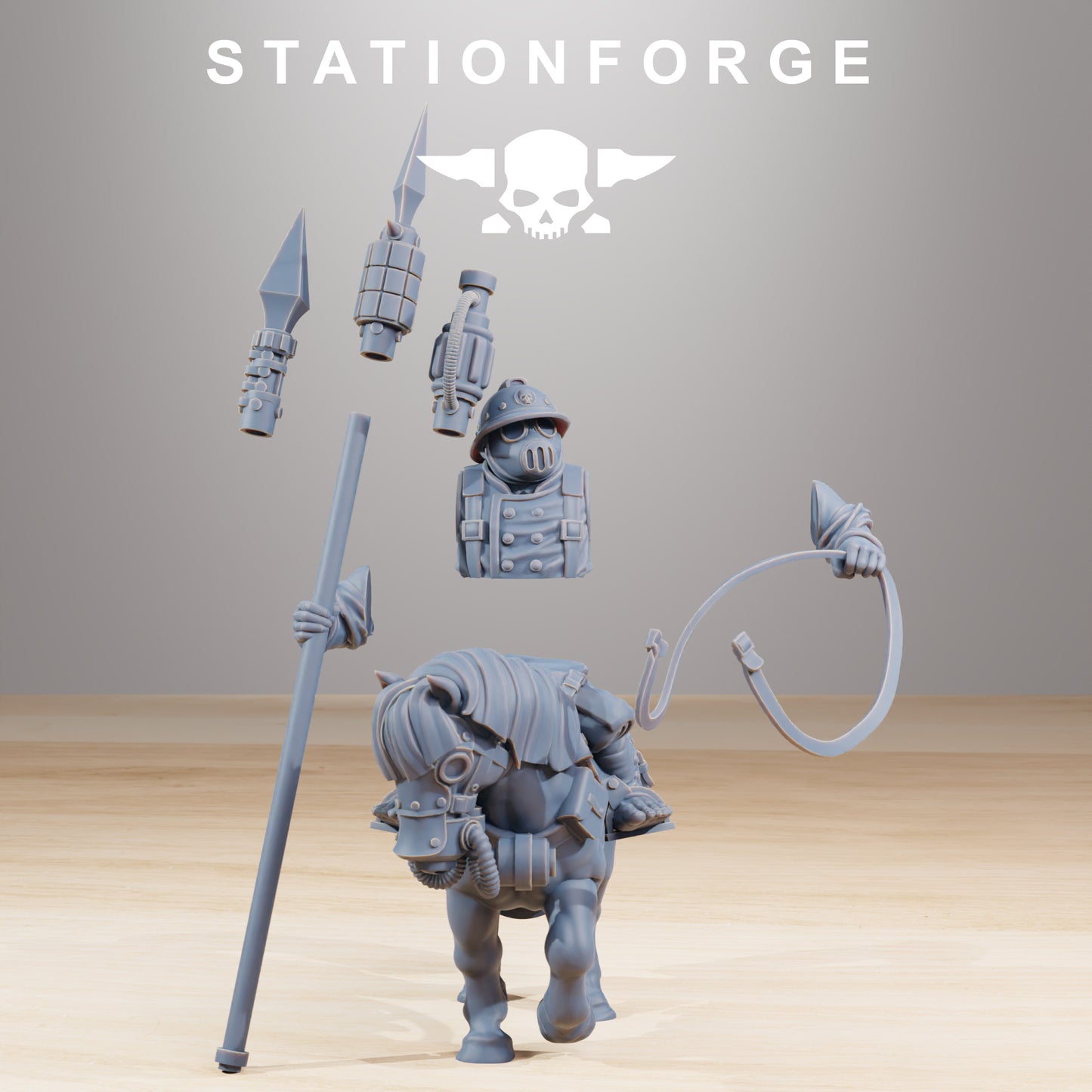 Produktfoto Tabletop 28mm The Printing Goes Ever On (TPGEO) 0: GrimGuard Pony Cavalry