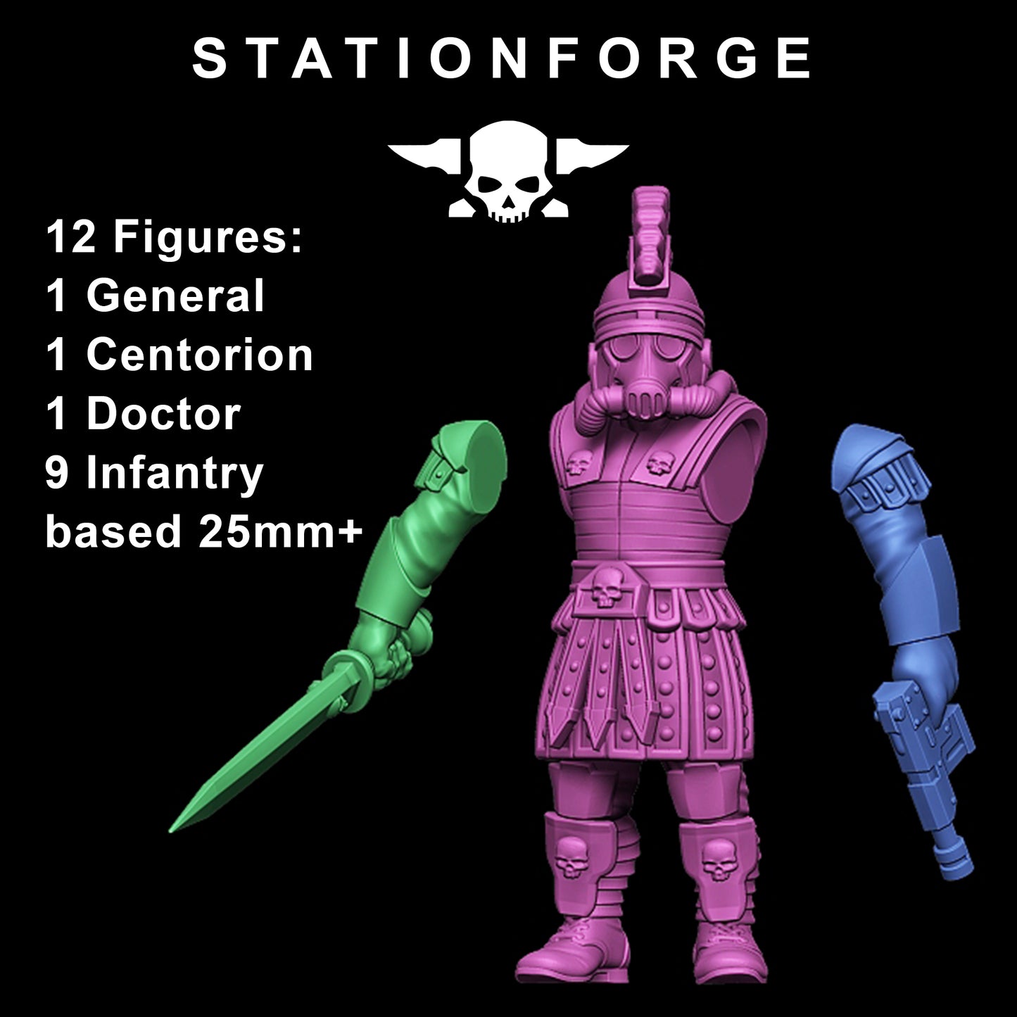 Produktfoto Tabletop 28mm The Printing Goes Ever On (TPGEO) 0: GrimGuard Vexillatio