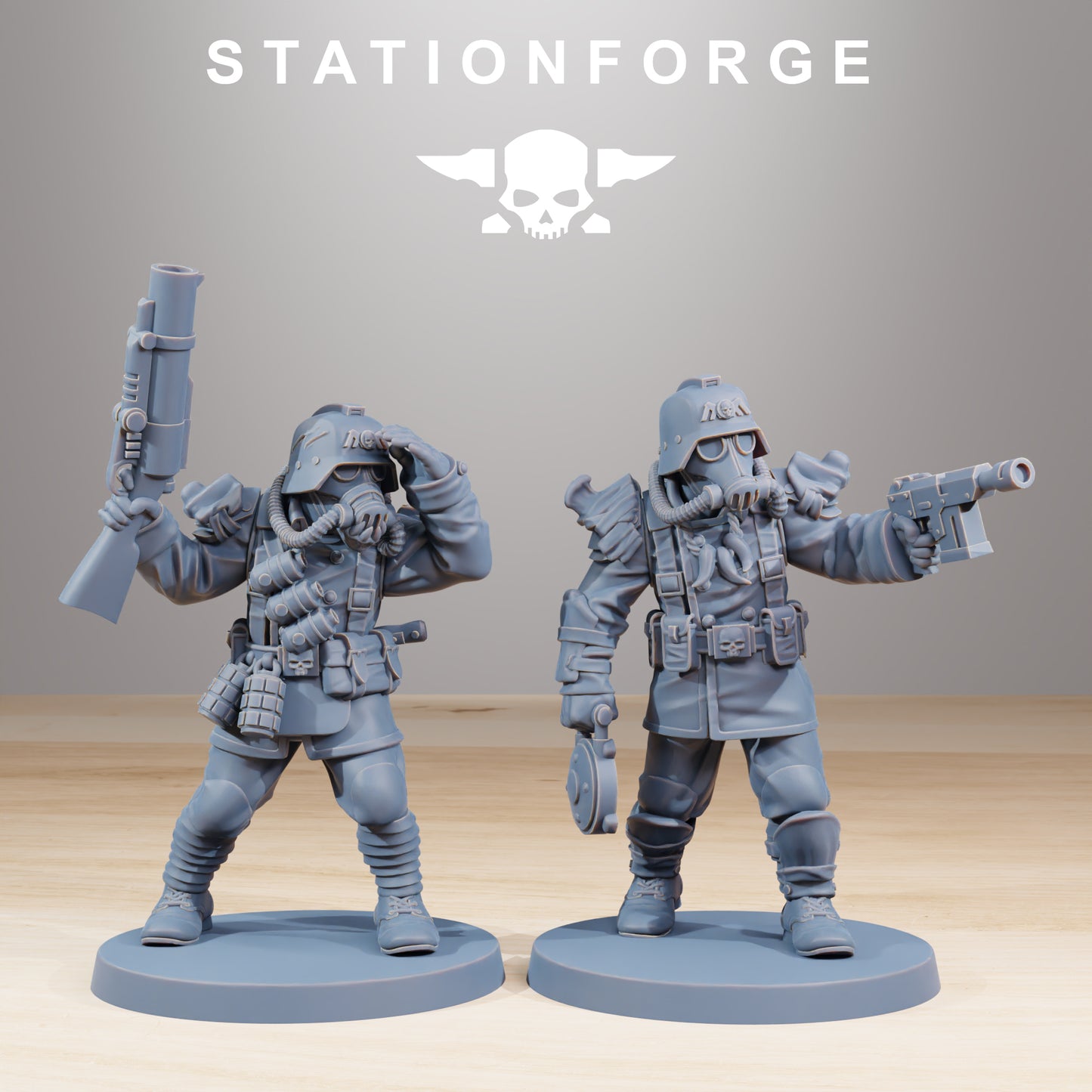 Produktfoto Tabletop 28mm The Printing Goes Ever On (TPGEO) 0: GrimGuard Xenarid Hunters