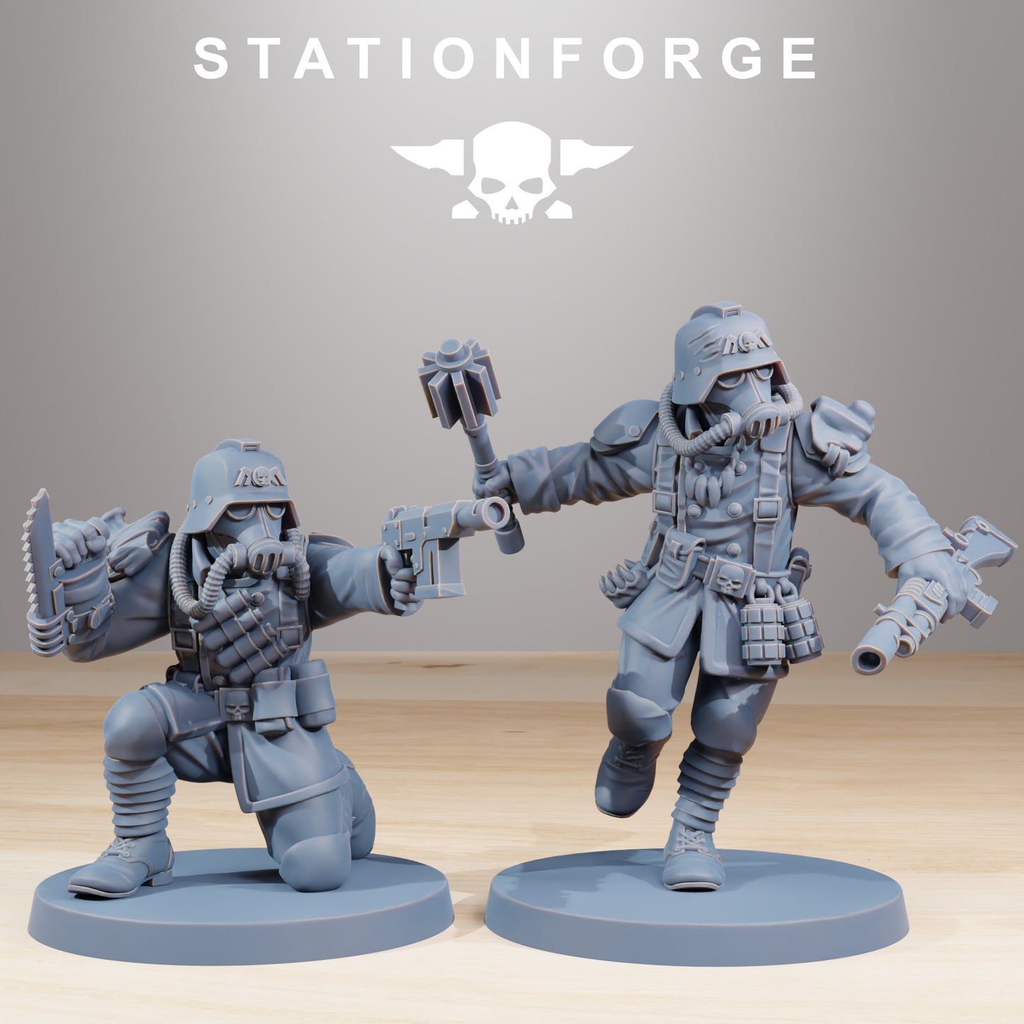 Produktfoto Tabletop 28mm The Printing Goes Ever On (TPGEO) 0: GrimGuard Xenarid Hunters
