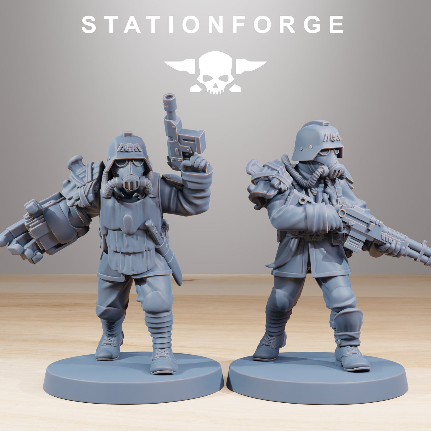 Produktfoto Tabletop 28mm The Printing Goes Ever On (TPGEO) 0: GrimGuard Xenarid Hunters