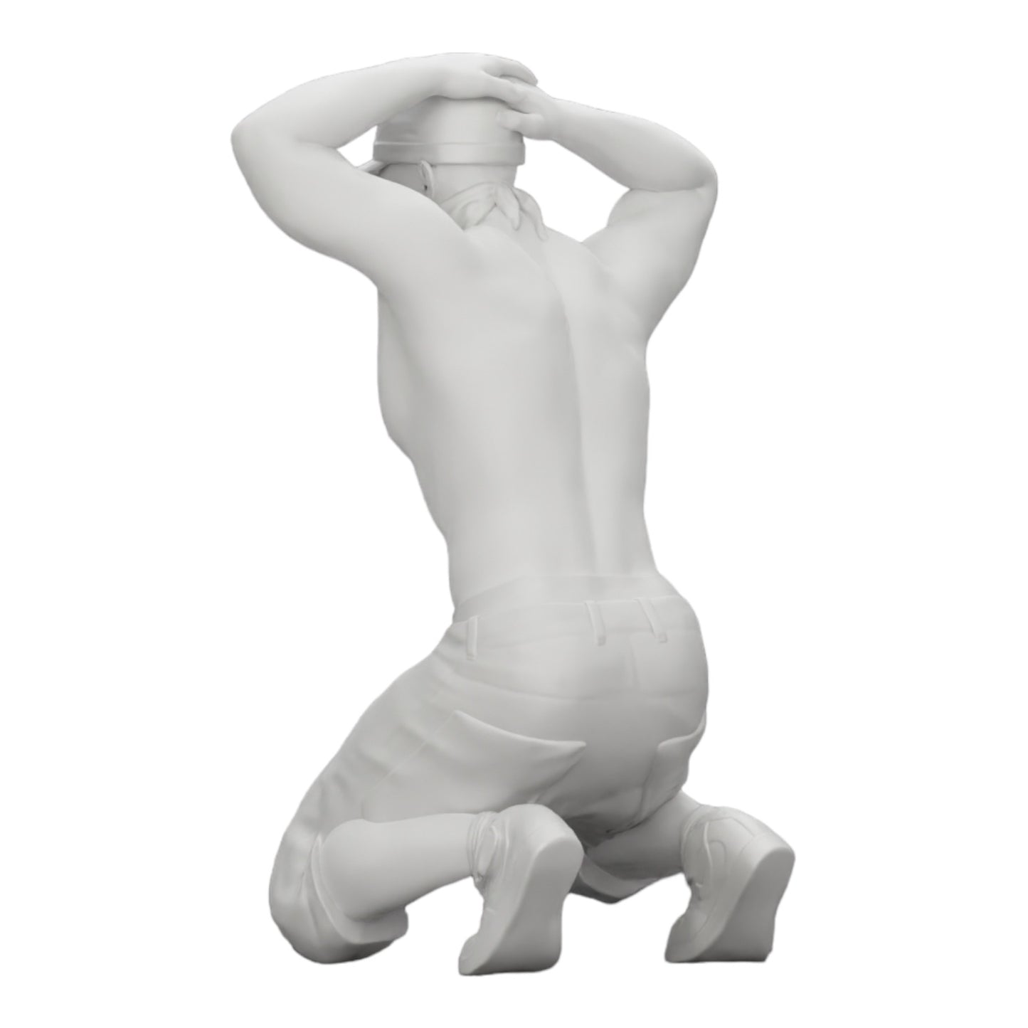 Diorama Modellbau Produktfoto 0: Gangster mit Maske und Mütze vor Verhaftung (Ref Nr. A2)