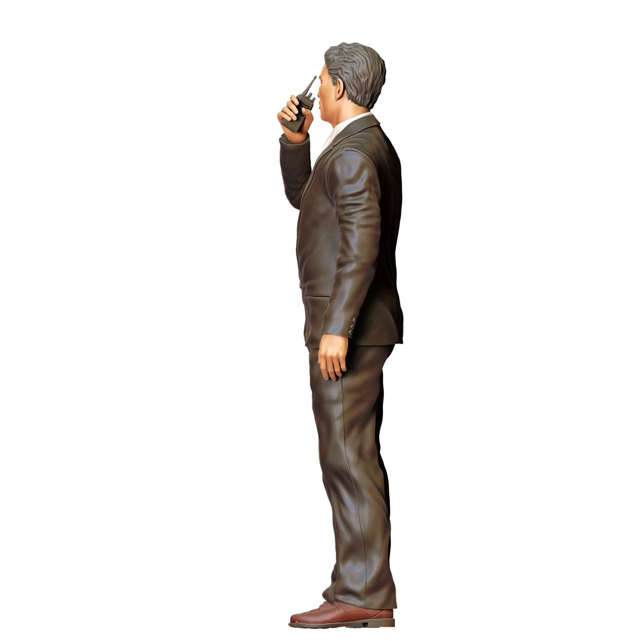 Produktbild 5 von 5: Miniatur Figur Bodyguard: Türsteher oder Personenschützer im Einsatz mit Funkgerät (Nr. 294)