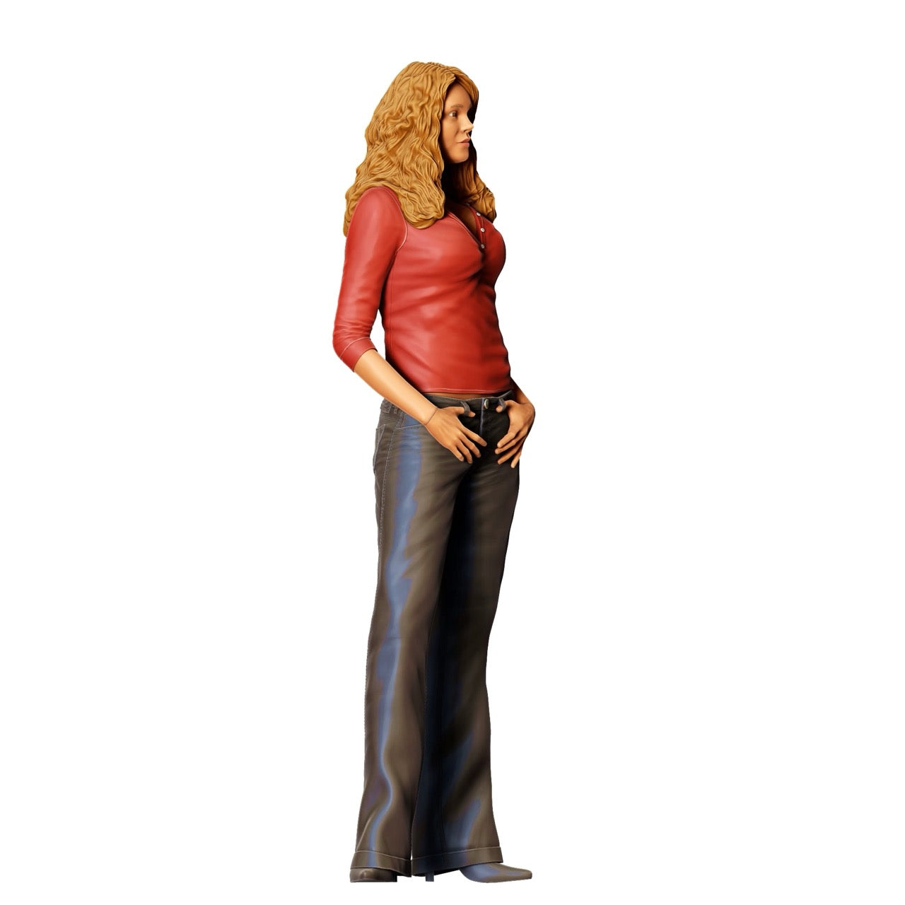 Miniatur Figur: Teenagerin High School Clique - Modernes Outfit (Nr. 295)