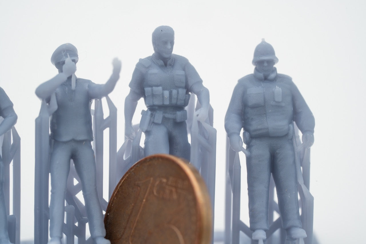 Produktfoto Figur H0, 1:72 - 0: Polizisten Figuren Set