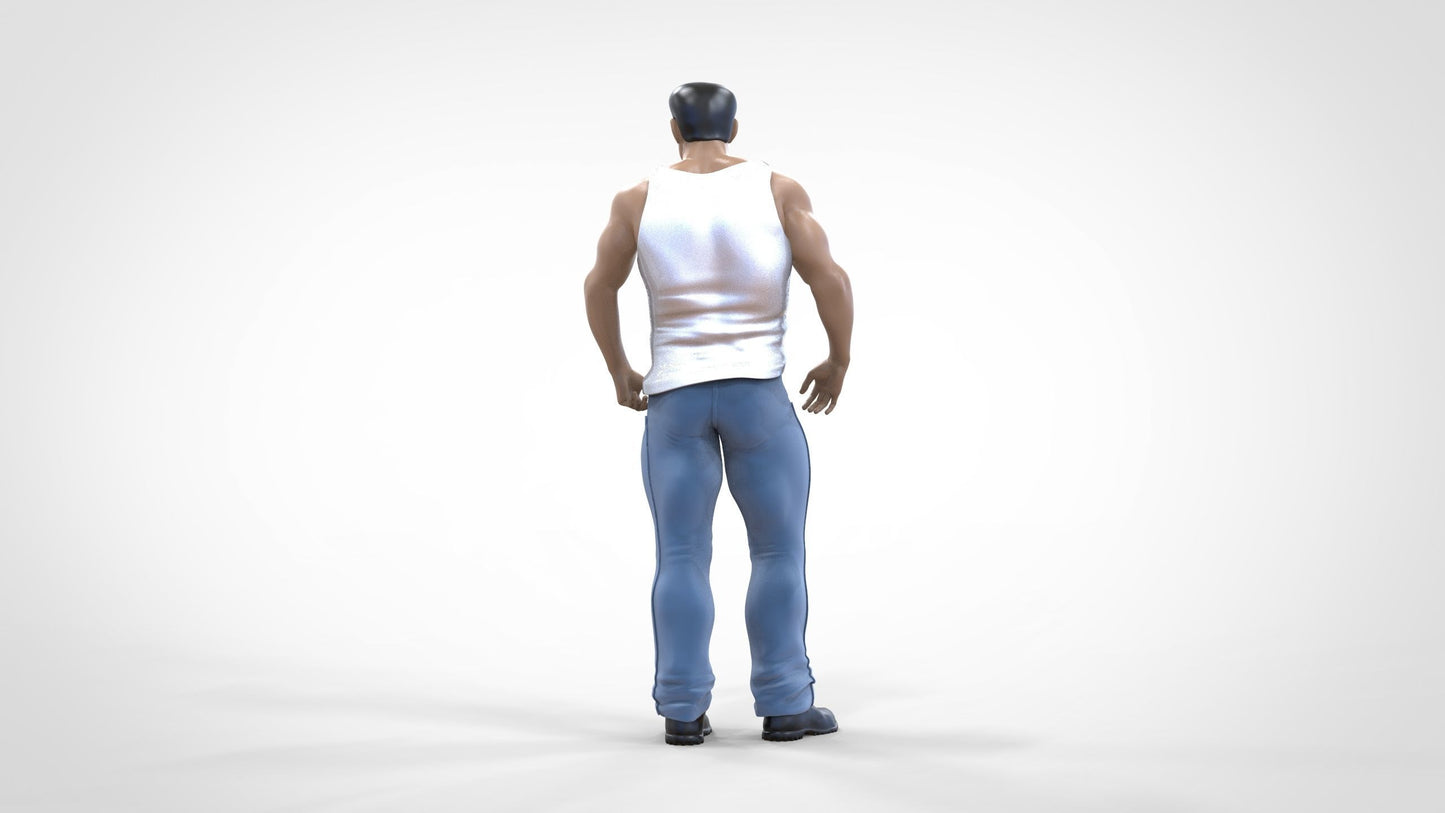 Produktfoto 0: Muskelprotz - Bodybuilder in Unterhemd