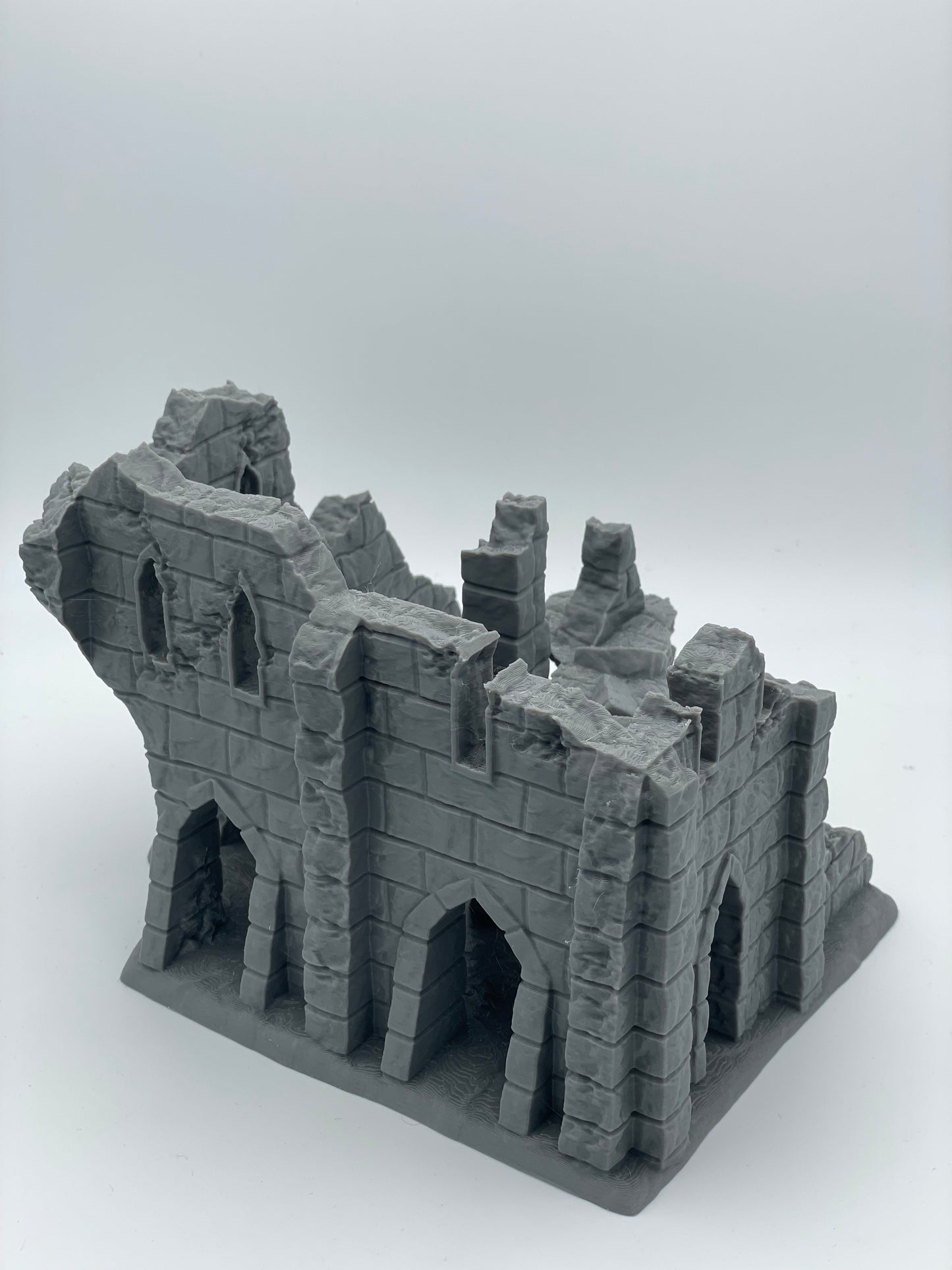 Produktfoto Tabletop 28mm The Printing Goes Ever On (TPGEO) 0: Ruine E - Trümmer einer mittelalterlichen Stadt - Zerstörtes Haus