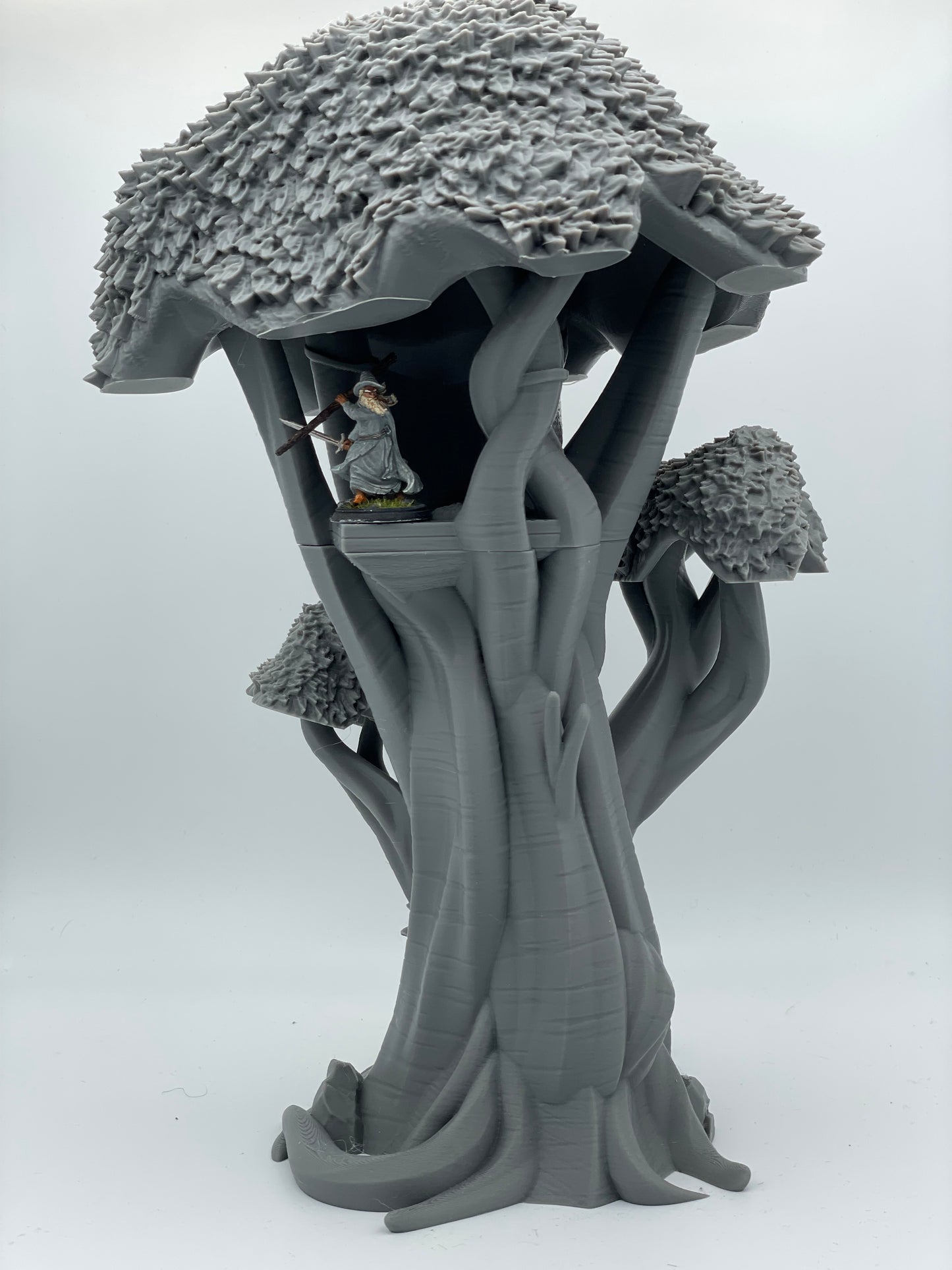 Produktfoto Tabletop 28mm The Printing Goes Ever On (TPGEO) 0: Großer Baum der Elben - Hoher Ausguck der Elben des Waldes