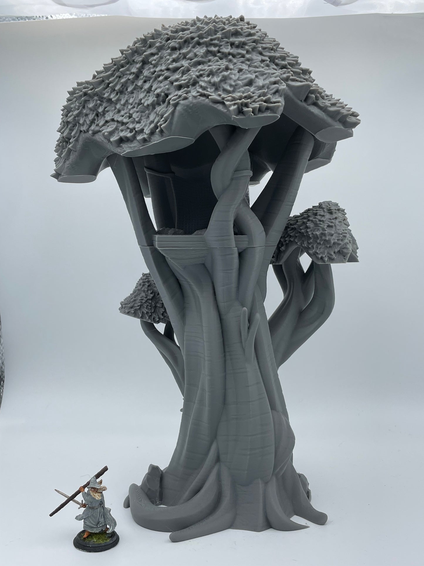 Produktfoto Tabletop 28mm The Printing Goes Ever On (TPGEO) 0: Großer Baum der Elben - Hoher Ausguck der Elben des Waldes