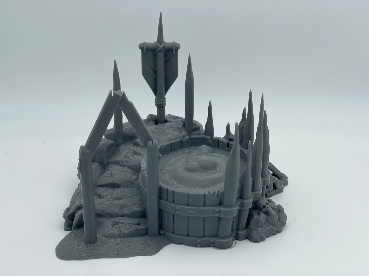Produktfoto Tabletop 28mm The Printing Goes Ever On (TPGEO) 0: Orkgrube - Schlammige Brutstätte der Orks - Rekrutierung des Bösen