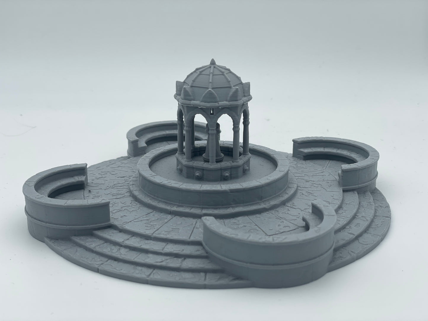 Produktfoto Tabletop 28mm The Printing Goes Ever On (TPGEO) 0: Brunnen A Ivory City - Fontaine Königreich Gonthan