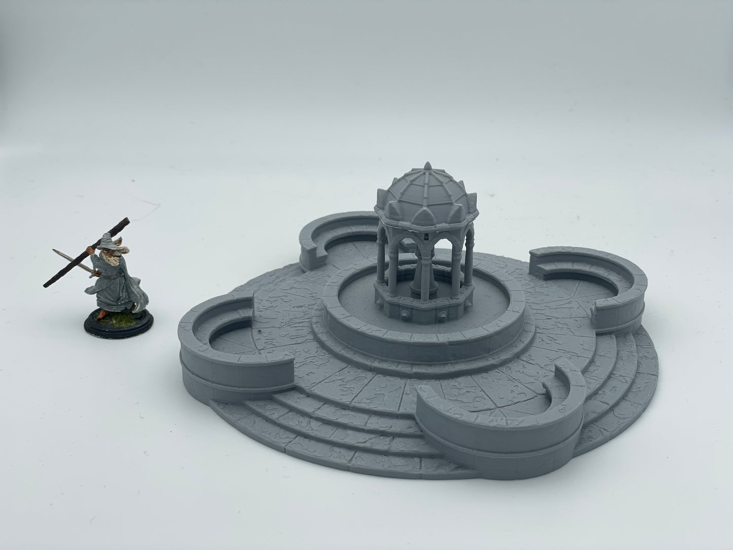 Produktfoto Tabletop 28mm The Printing Goes Ever On (TPGEO) 0: Brunnen A Ivory City - Fontaine Königreich Gonthan