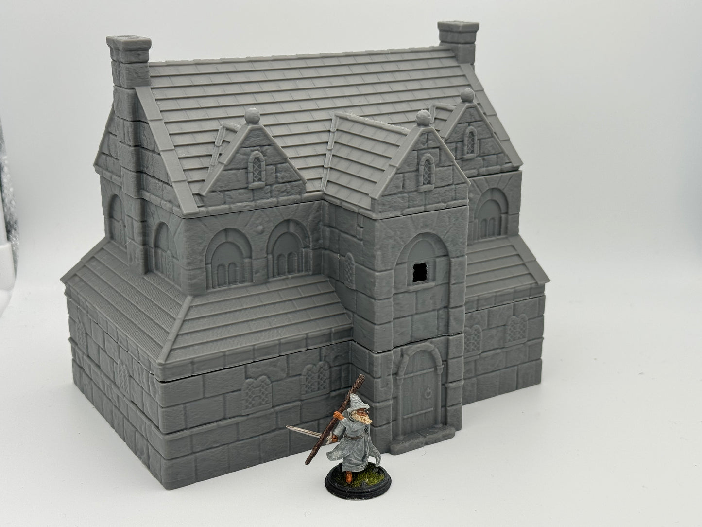 Produktfoto Tabletop 28mm The Printing Goes Ever On (TPGEO) 0: Gasthaus Ivory City - Gebäude Königreich Gonthan - Inn Tabletop Terrain