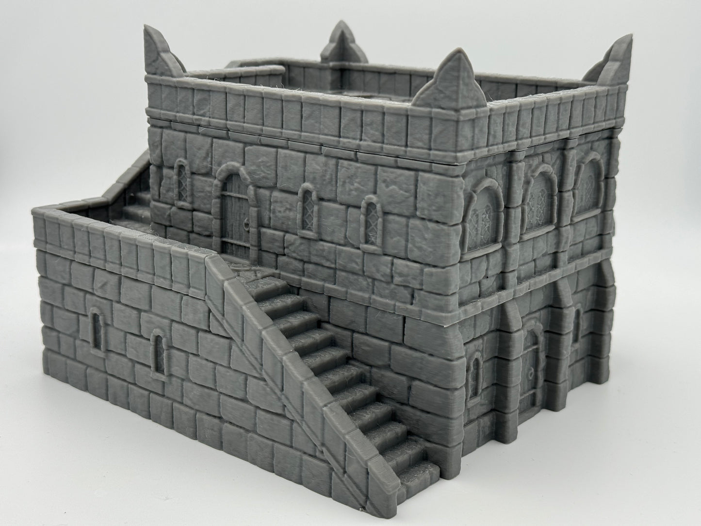 Produktfoto Tabletop 28mm The Printing Goes Ever On (TPGEO) 0: Handelsplatz Ivory City - Gebäude Königreich Gonthan - Trade Hall Tabletop Terrain
